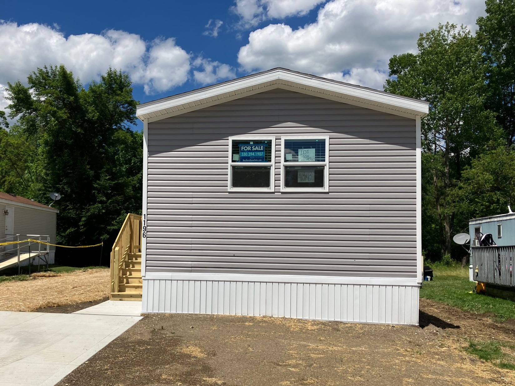 A photo of the home