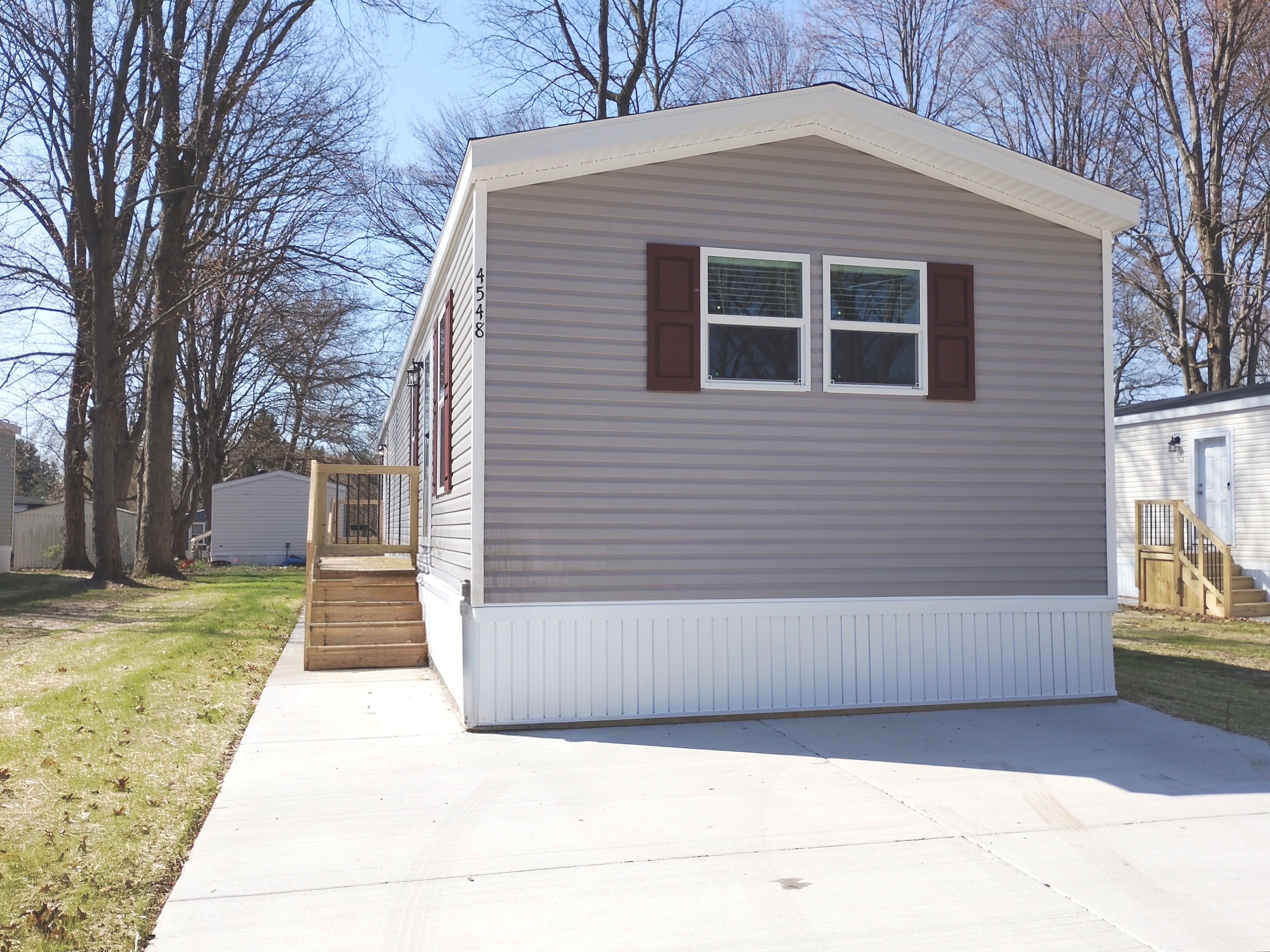 A photo of the home