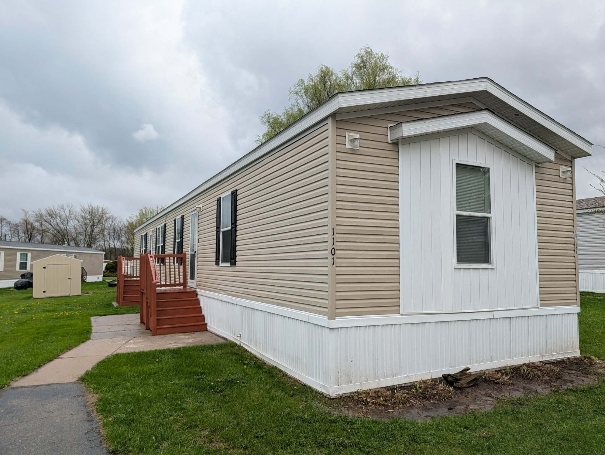 A photo of the home