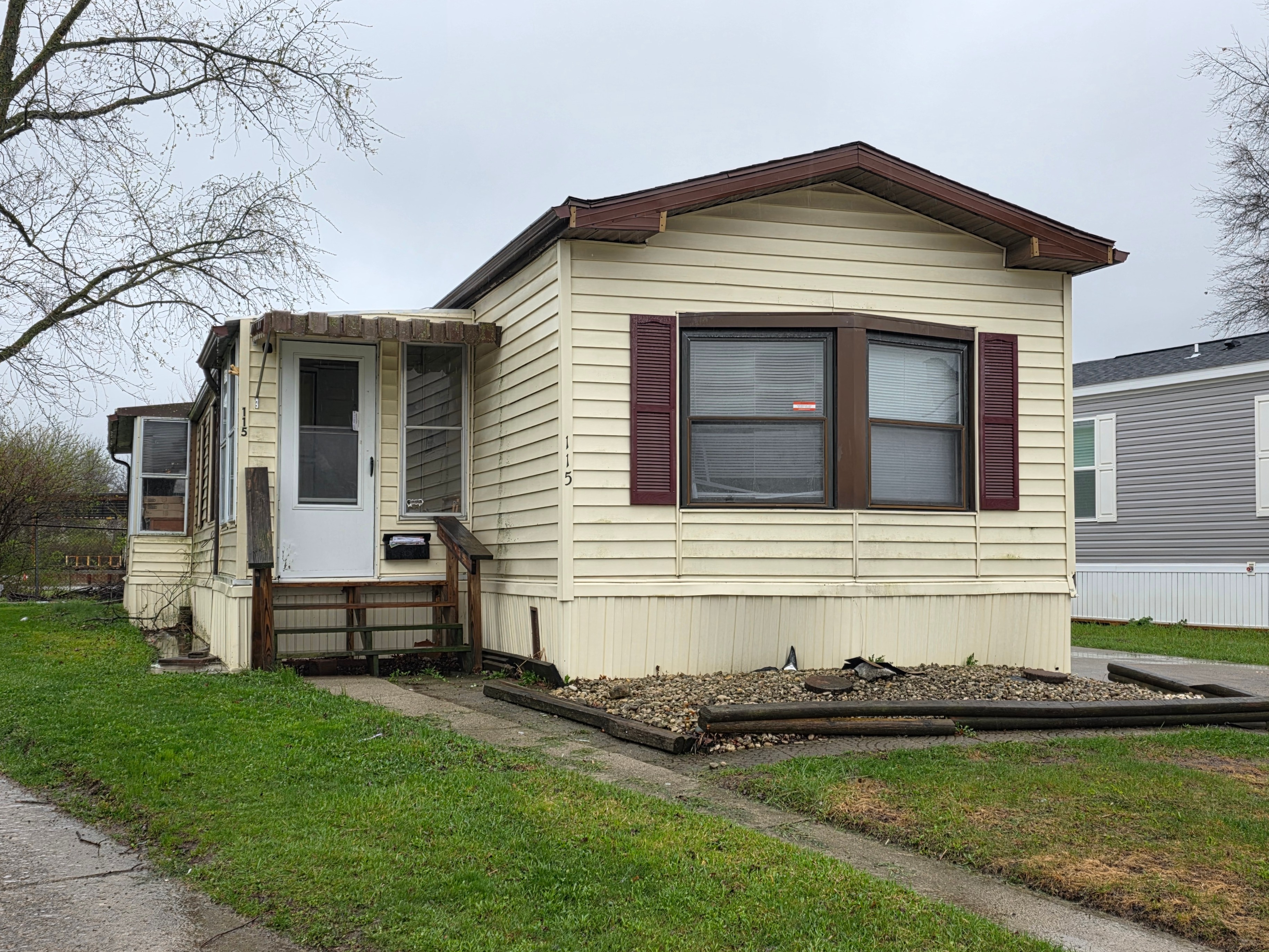 A photo of the home