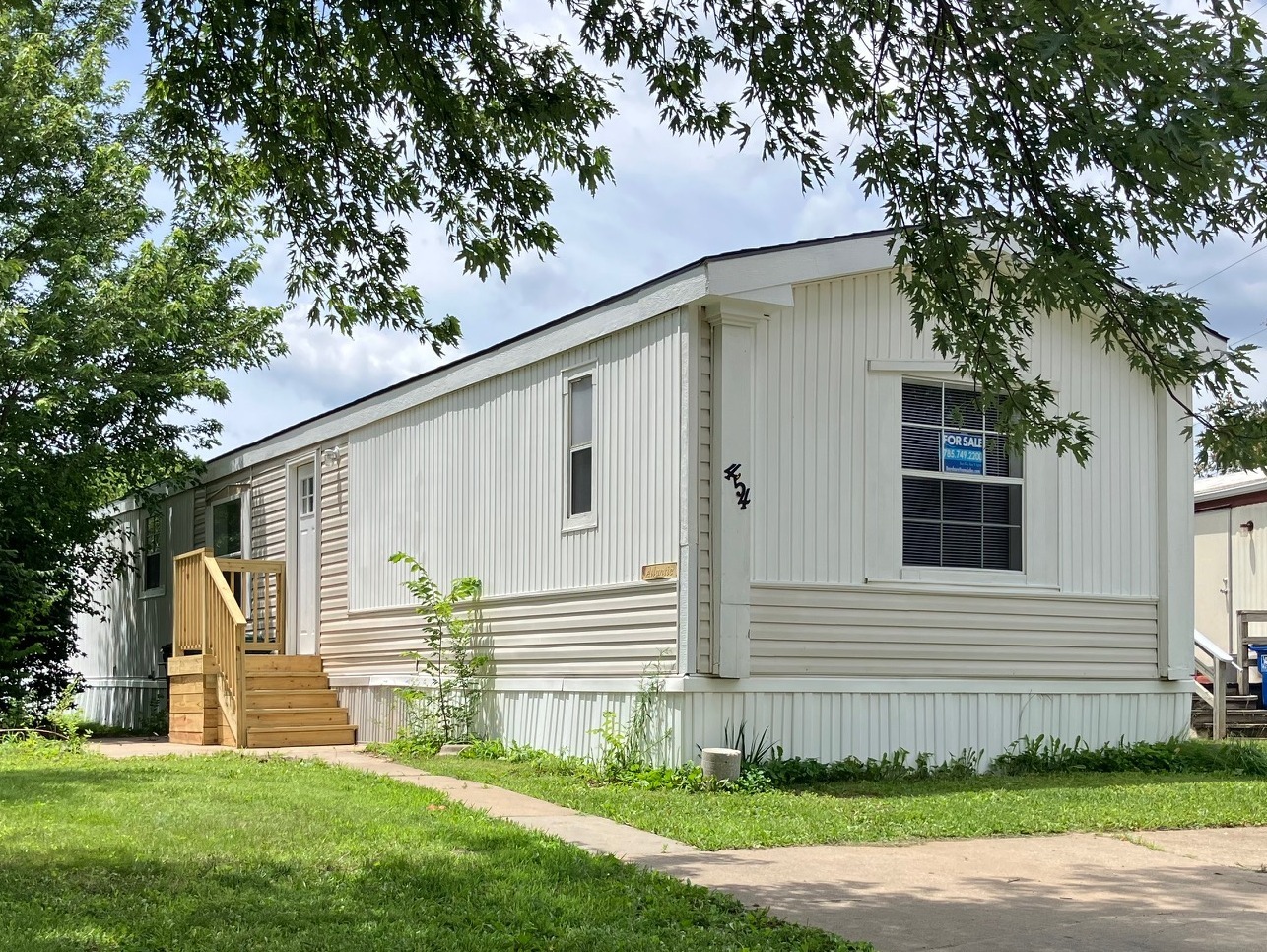 A photo of the home