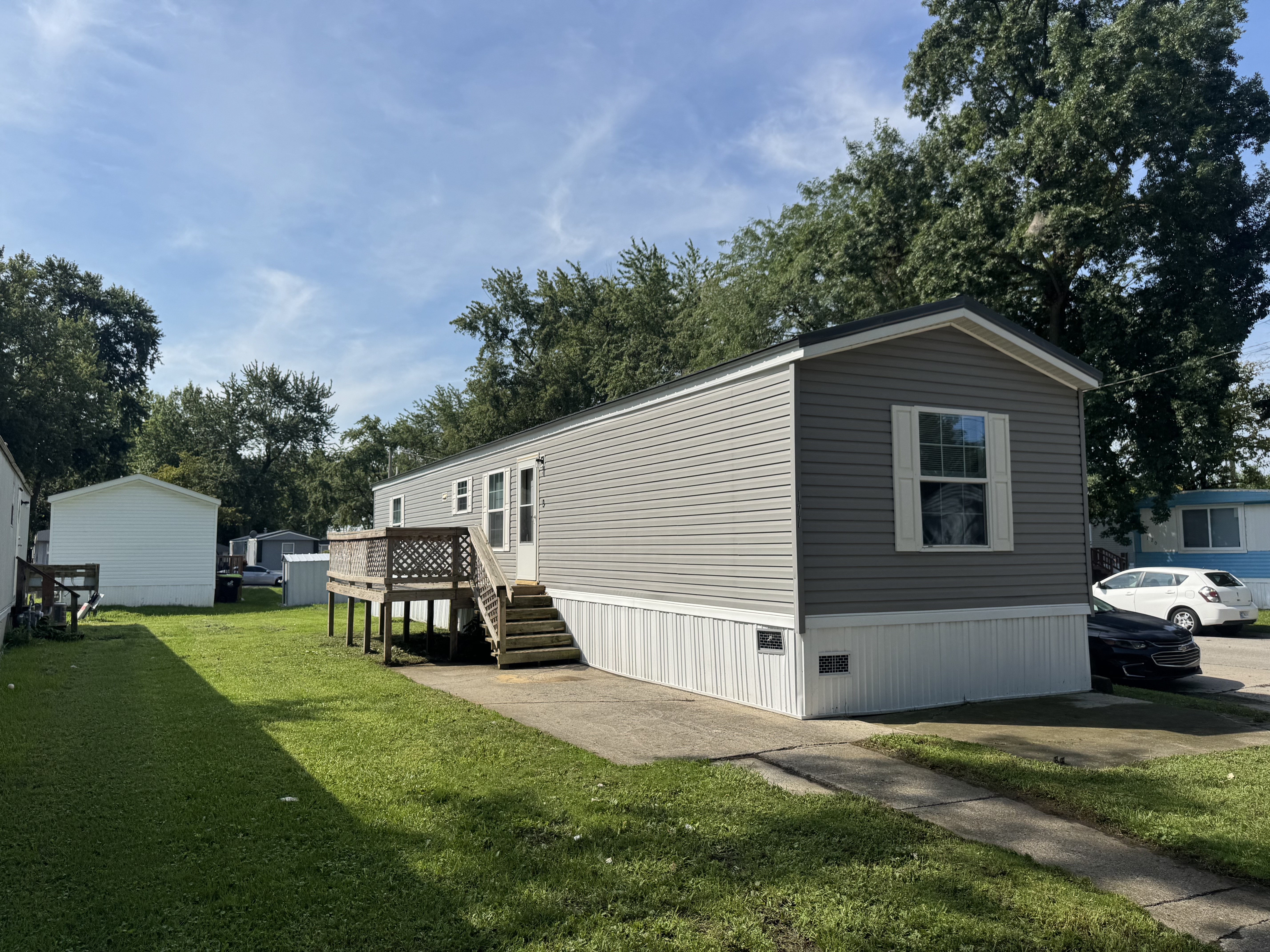 A photo of the home