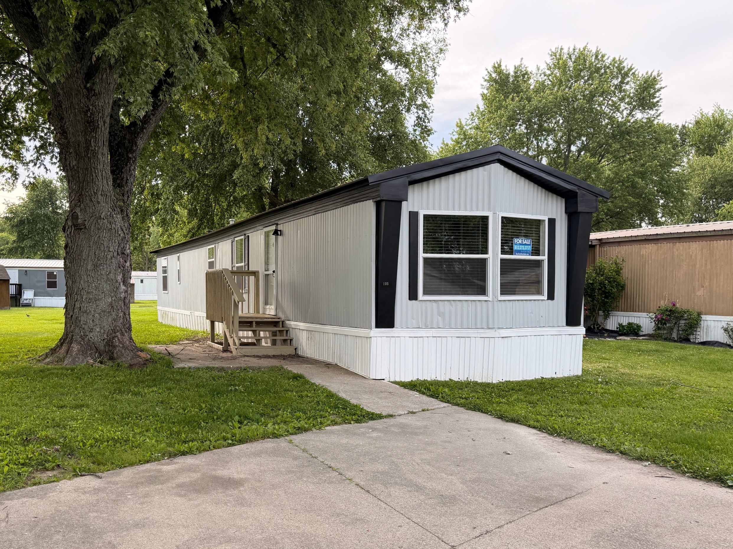 A photo of the home