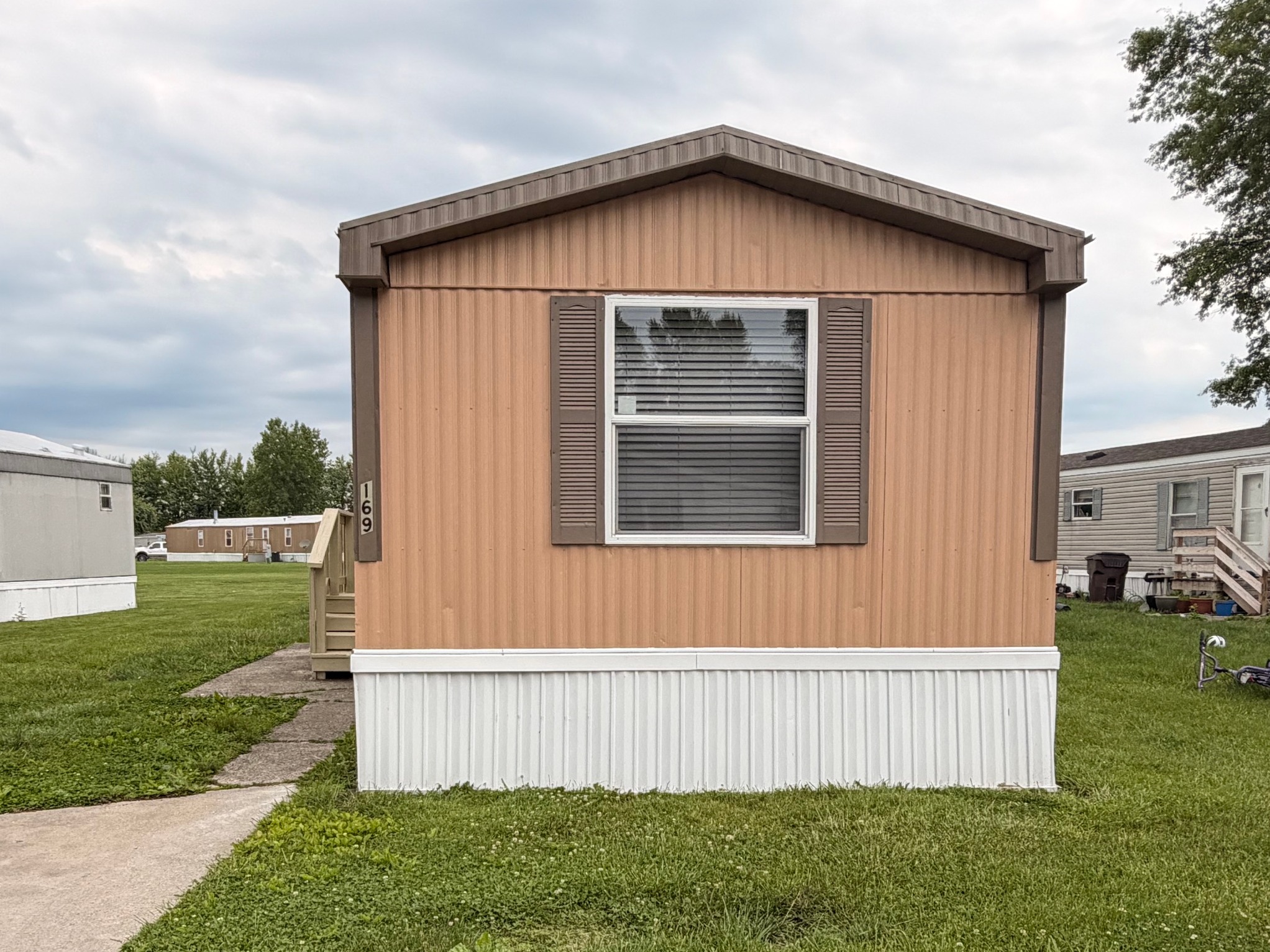A photo of the home