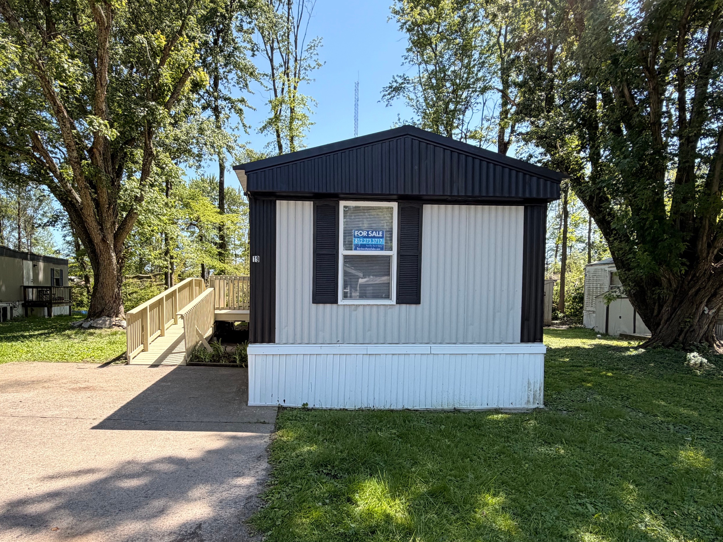 A photo of the home
