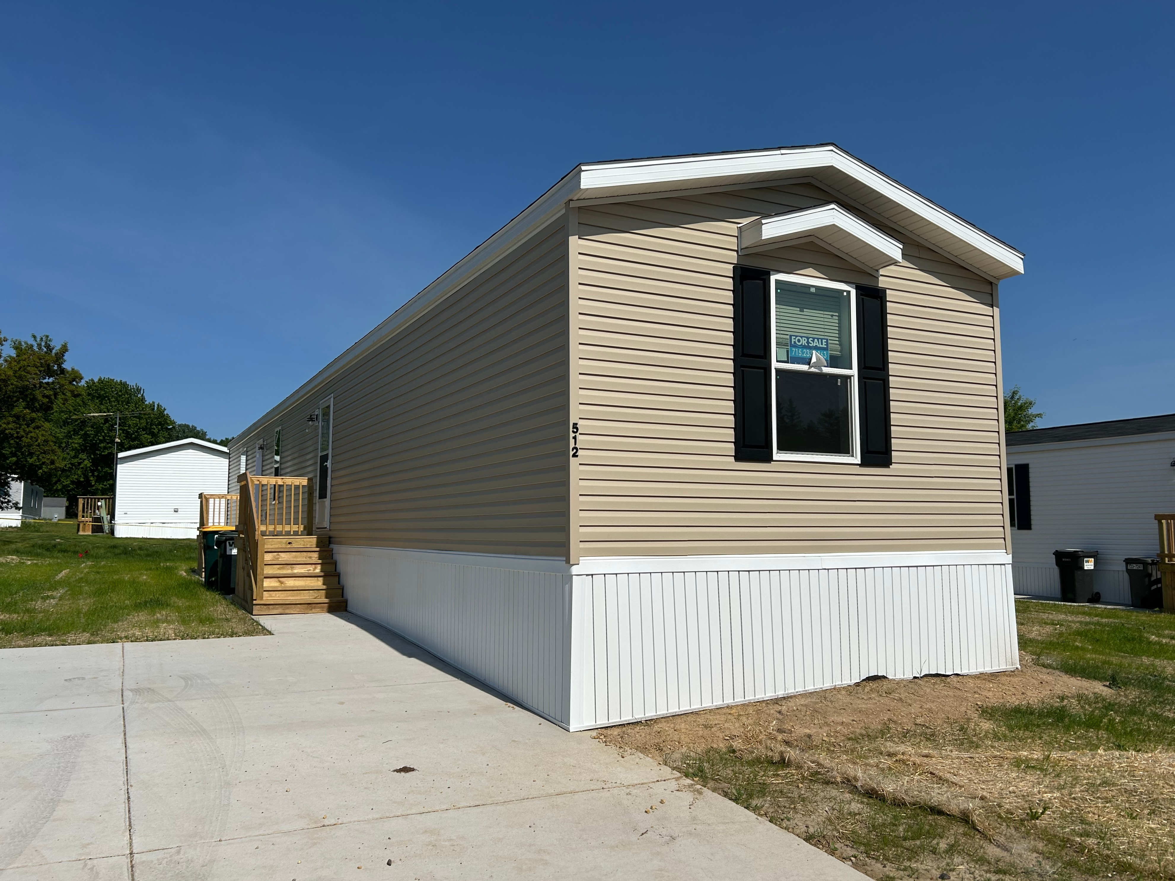 A photo of the home
