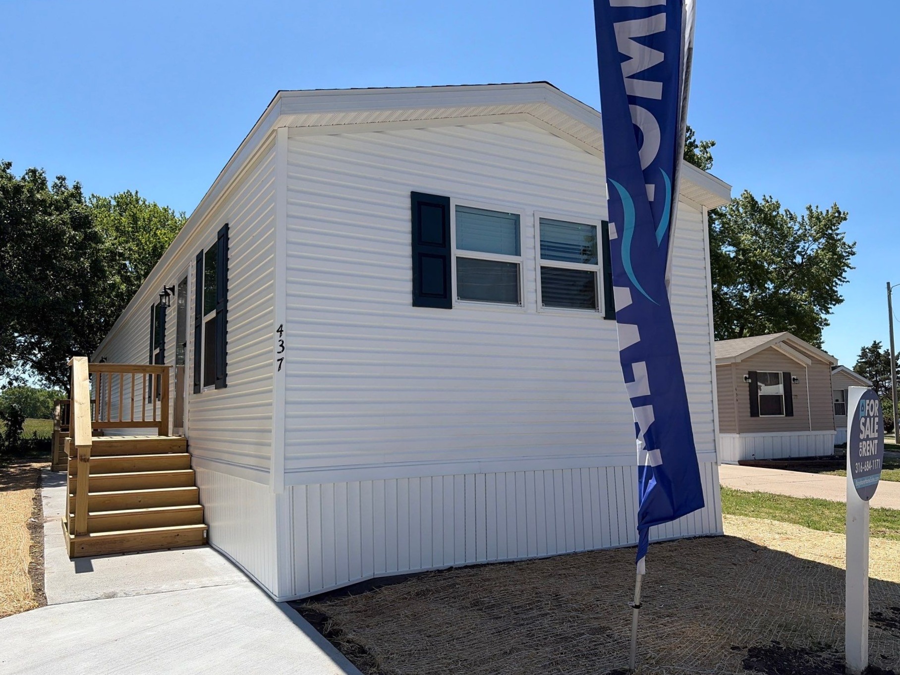 A photo of the home