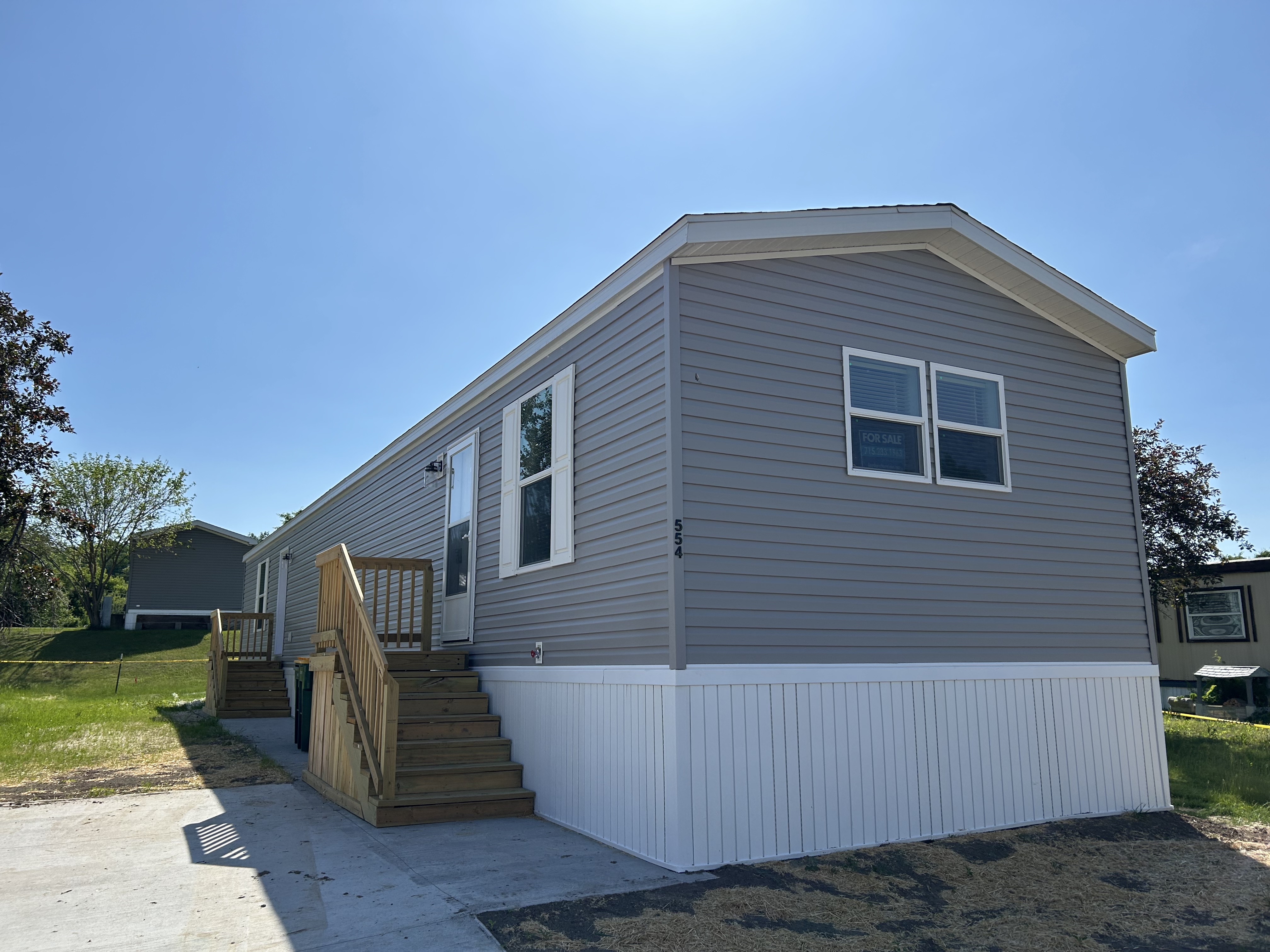 A photo of the home