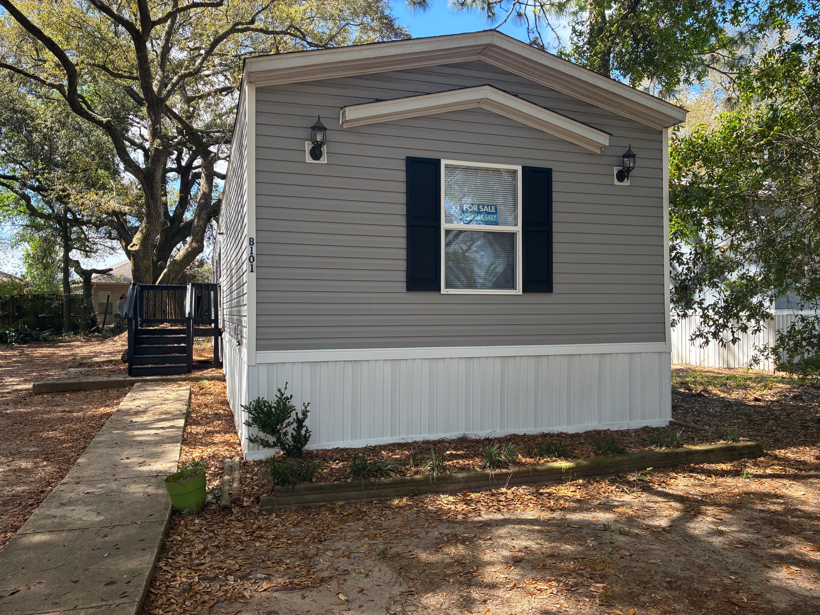 A photo of the home