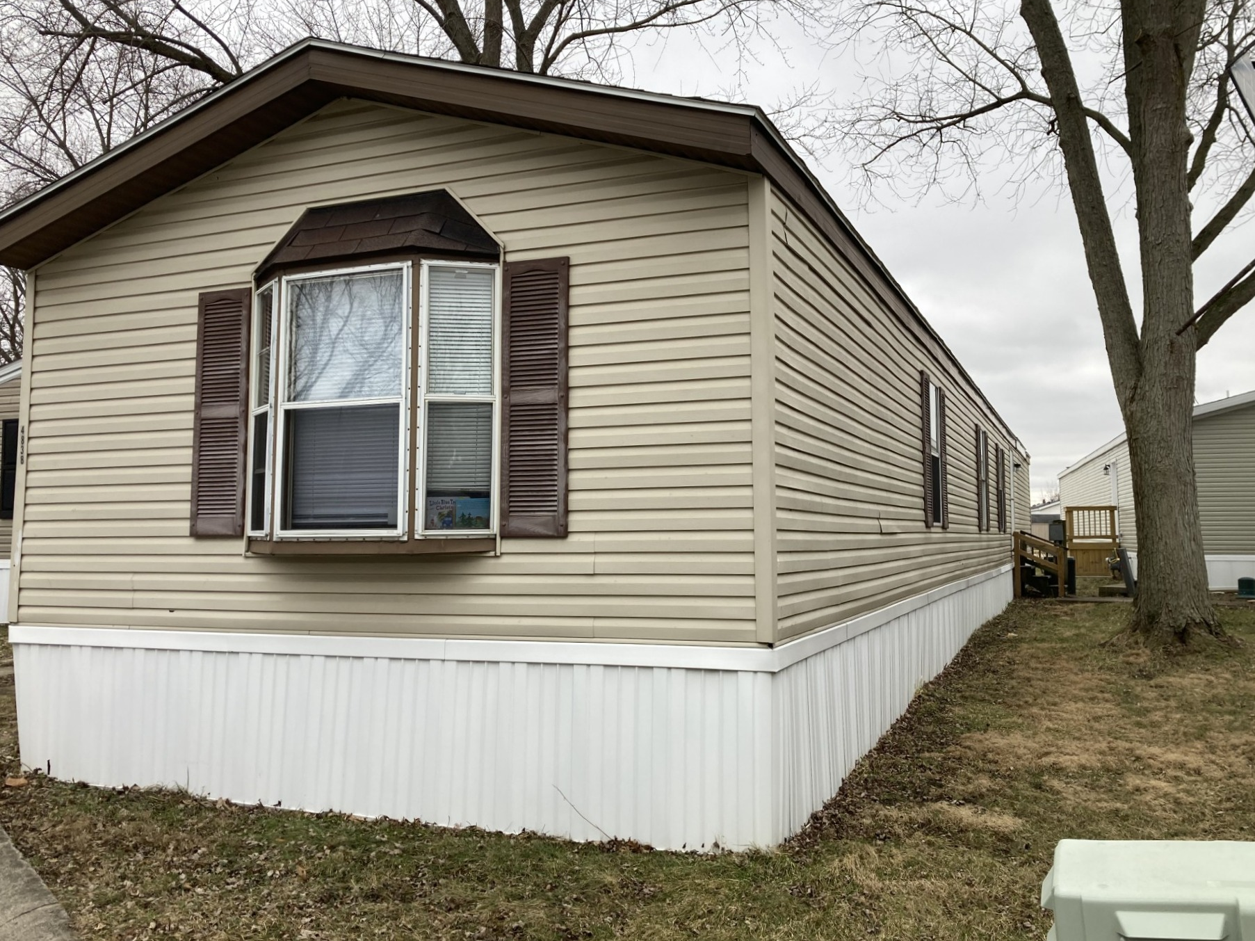 A photo of the home