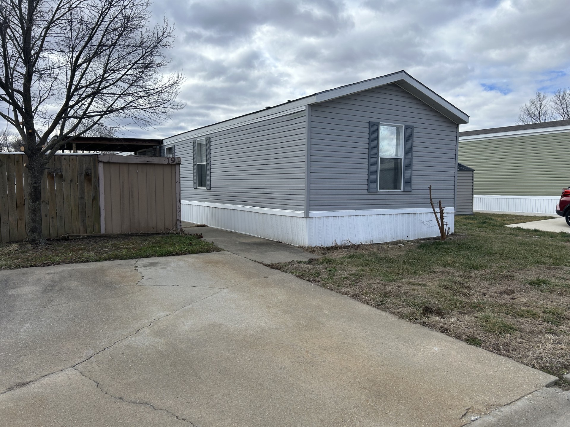 A photo of the home