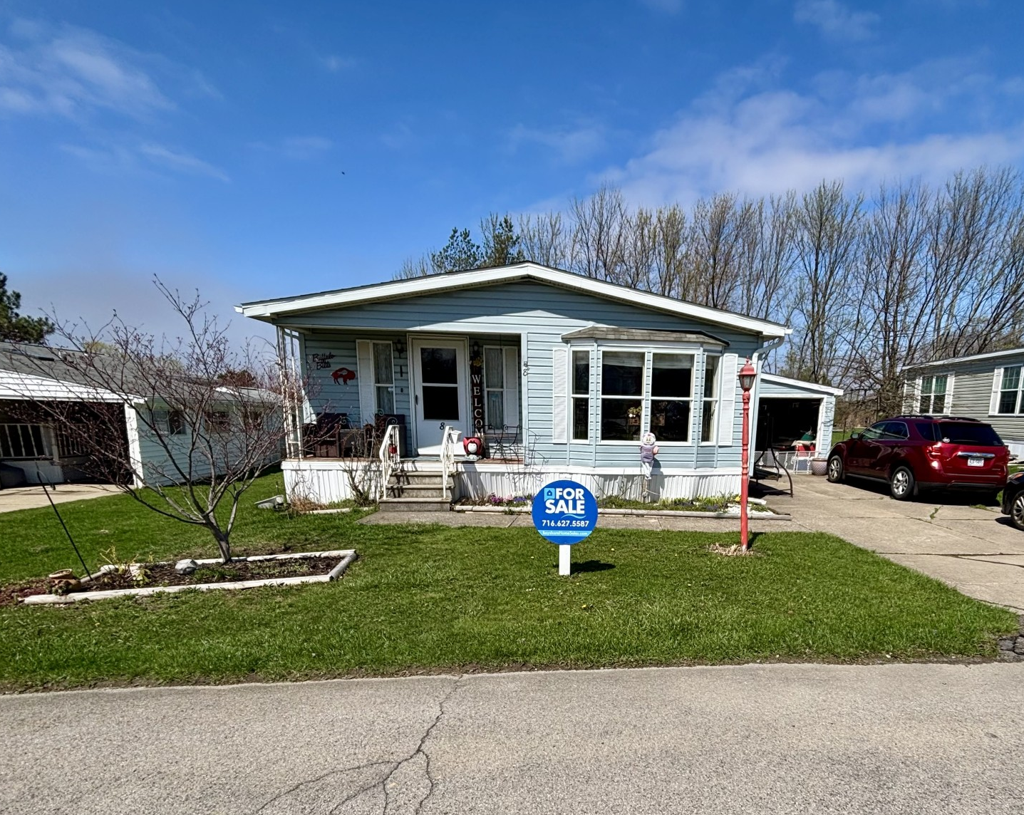 A photo of the home