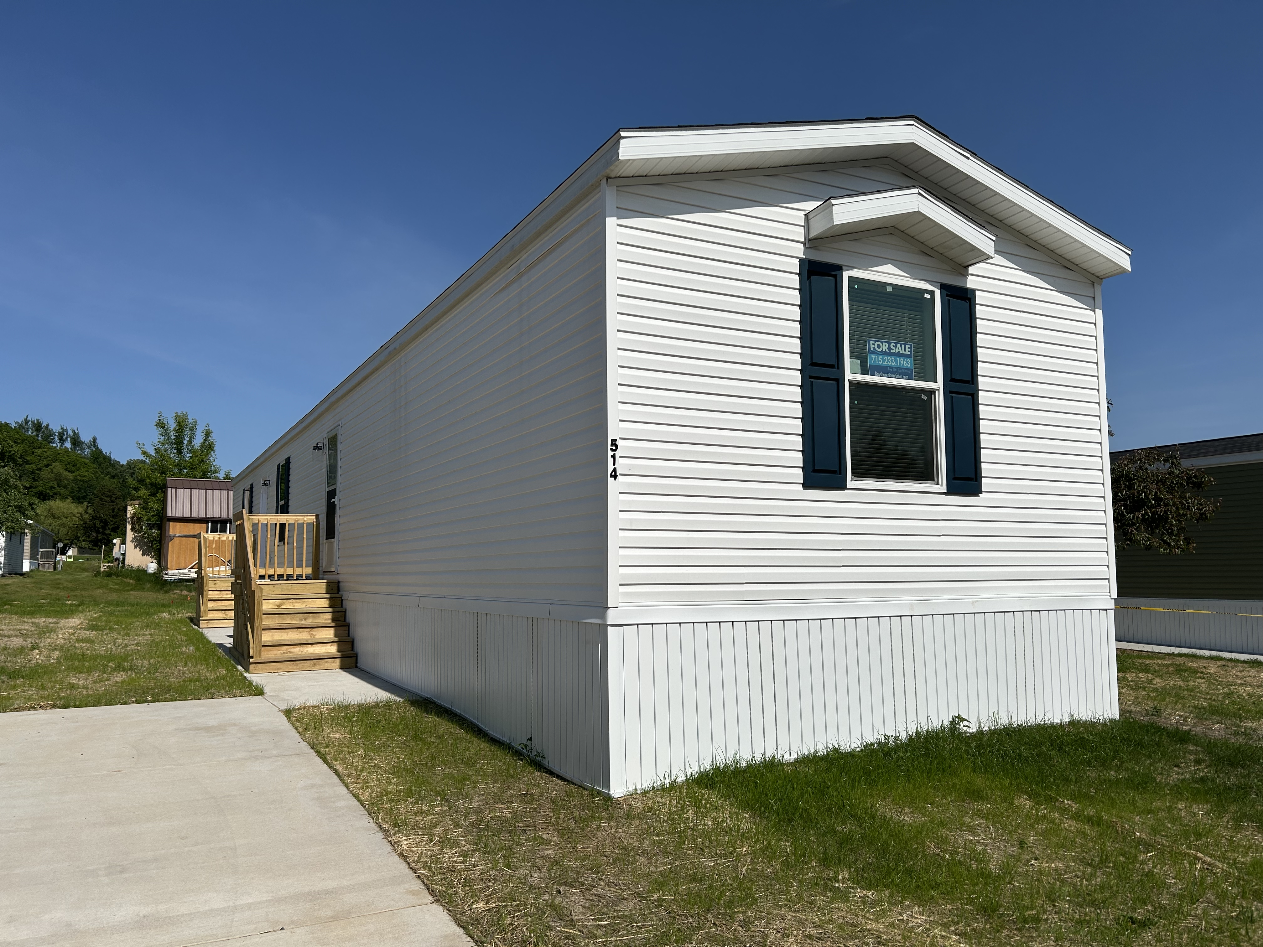 A photo of the home