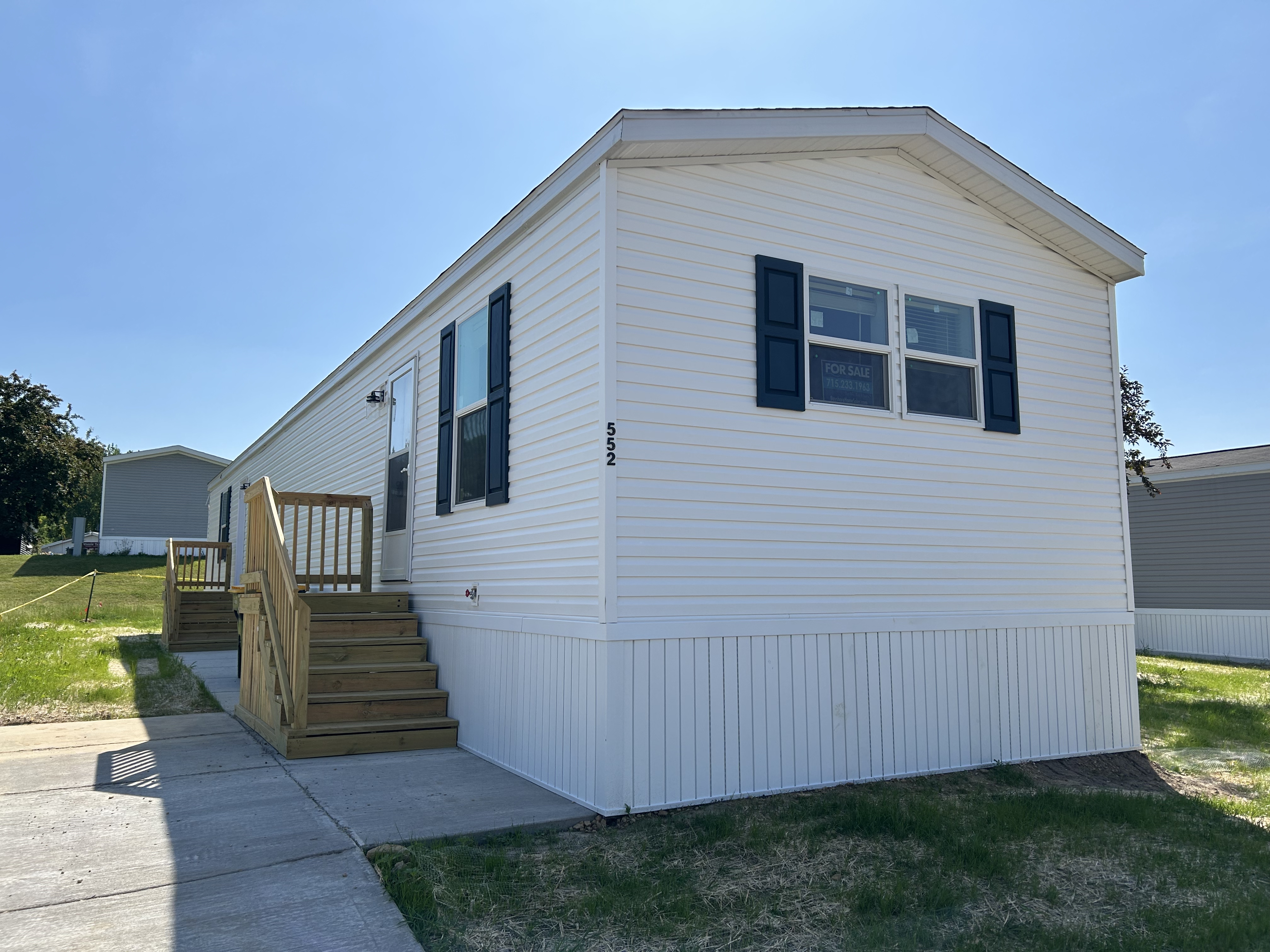 A photo of the home