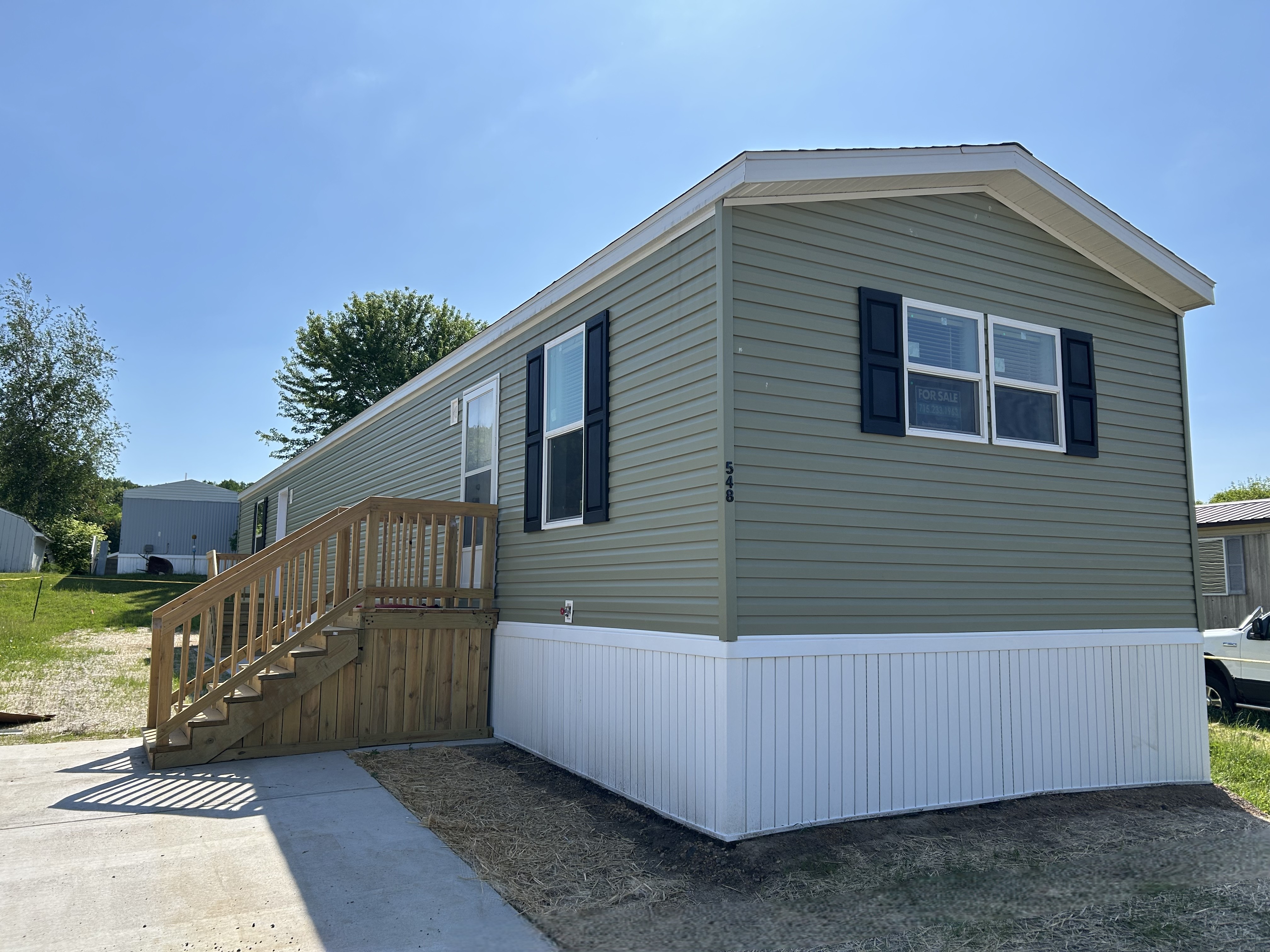 A photo of the home