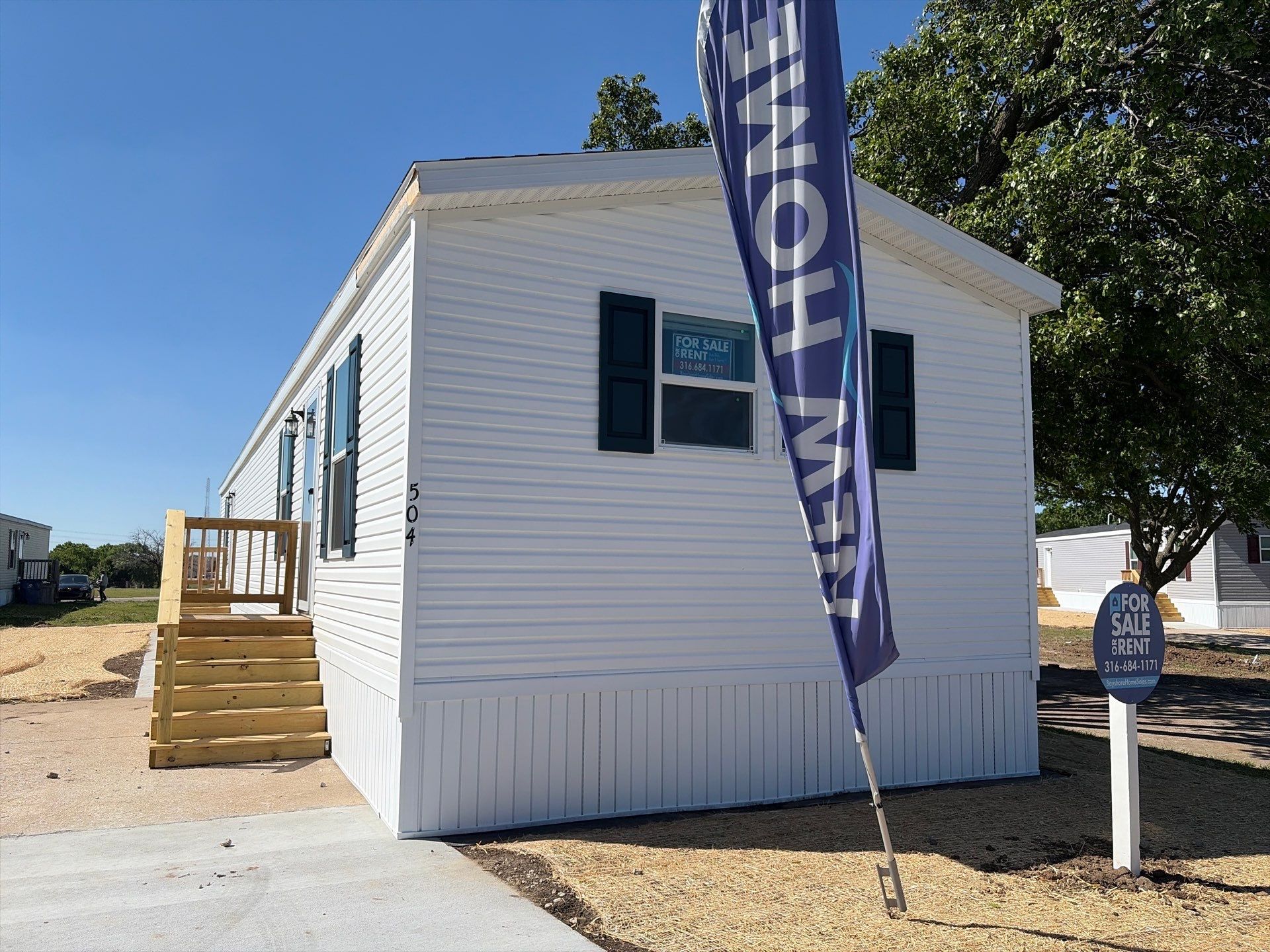 A photo of the home