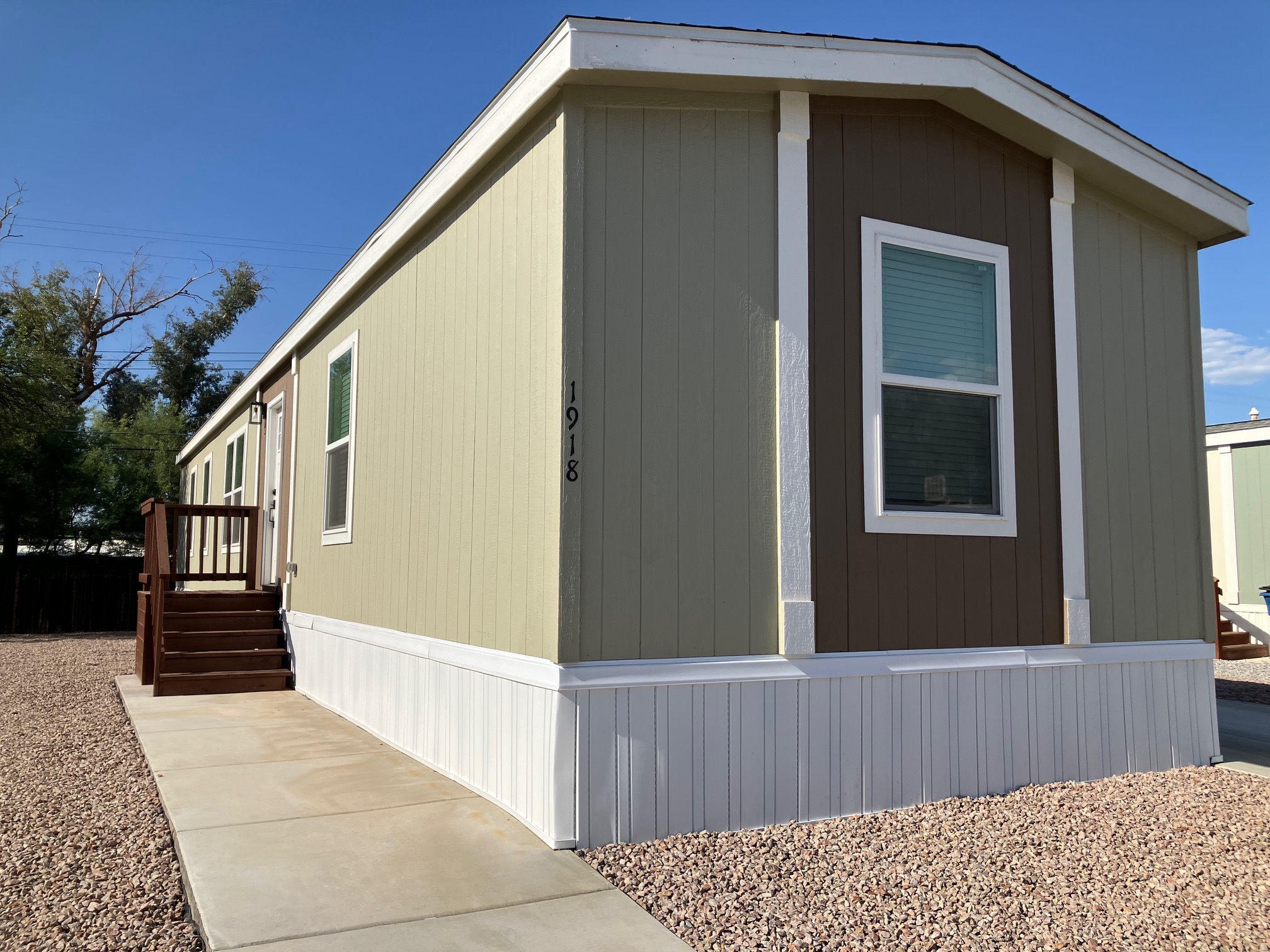 A photo of the home