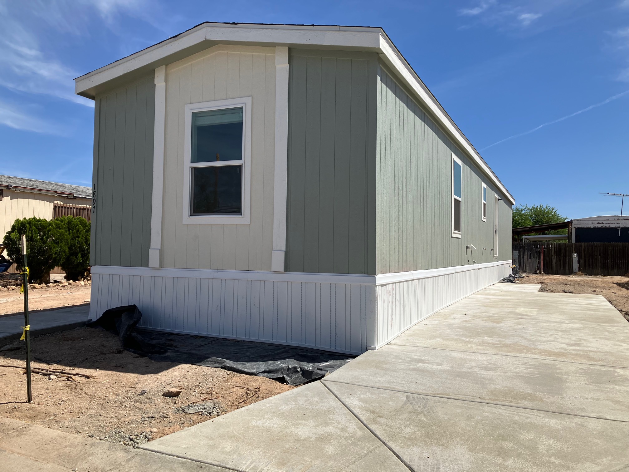 A photo of the home