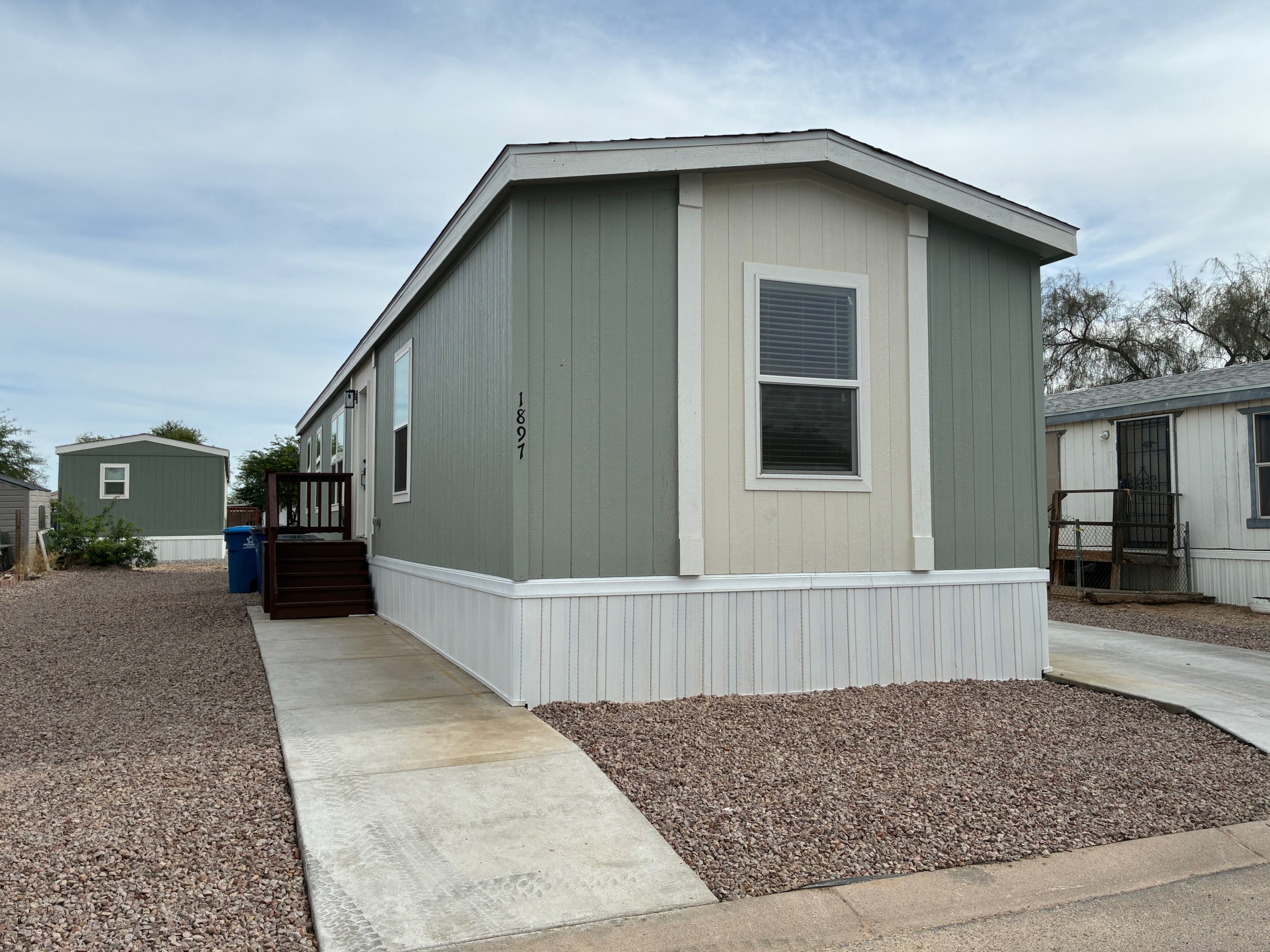 A photo of the home