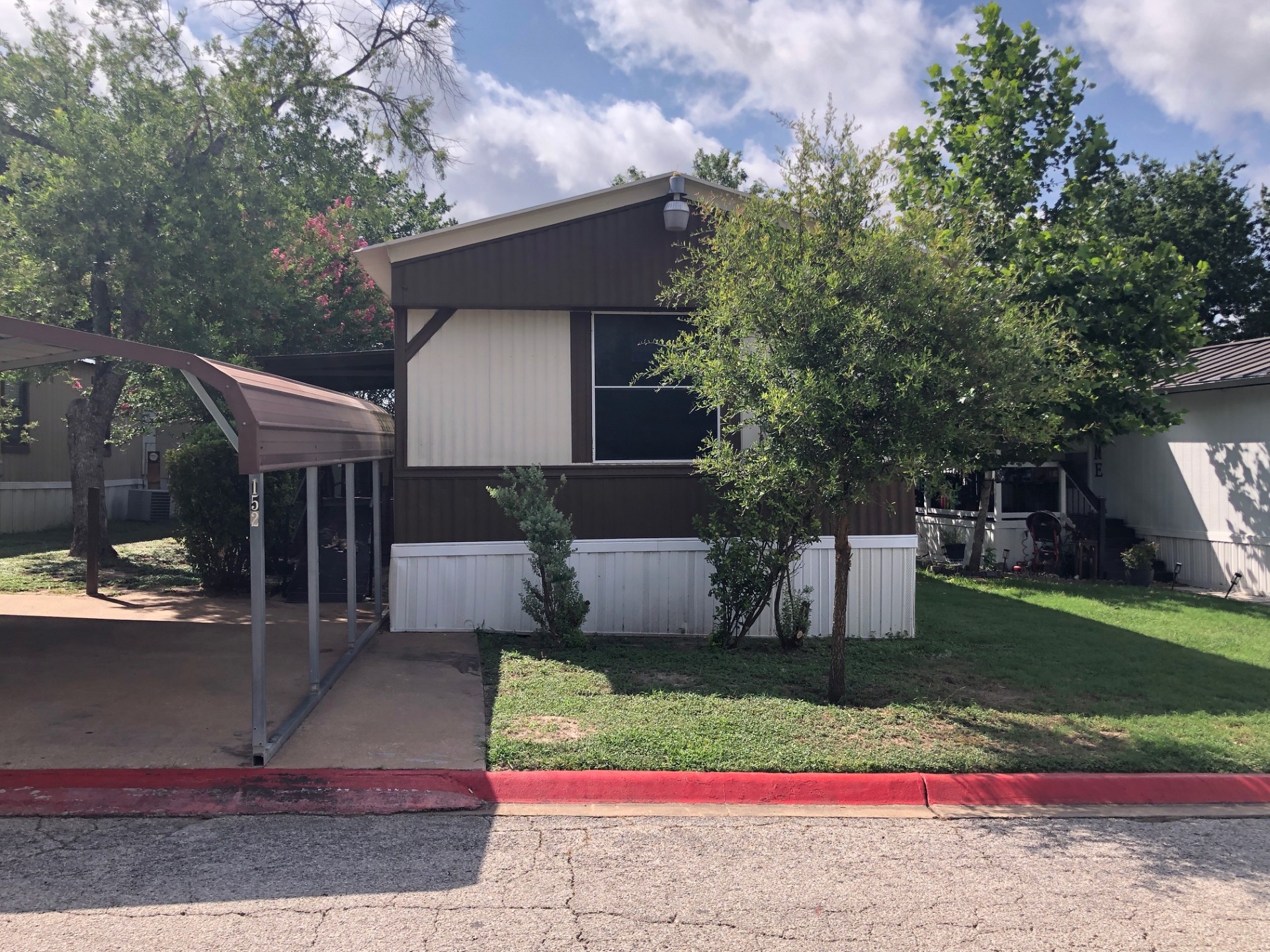 A photo of the home
