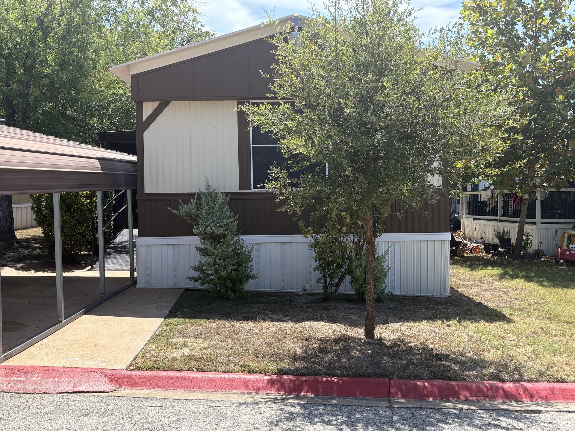 A photo of the home