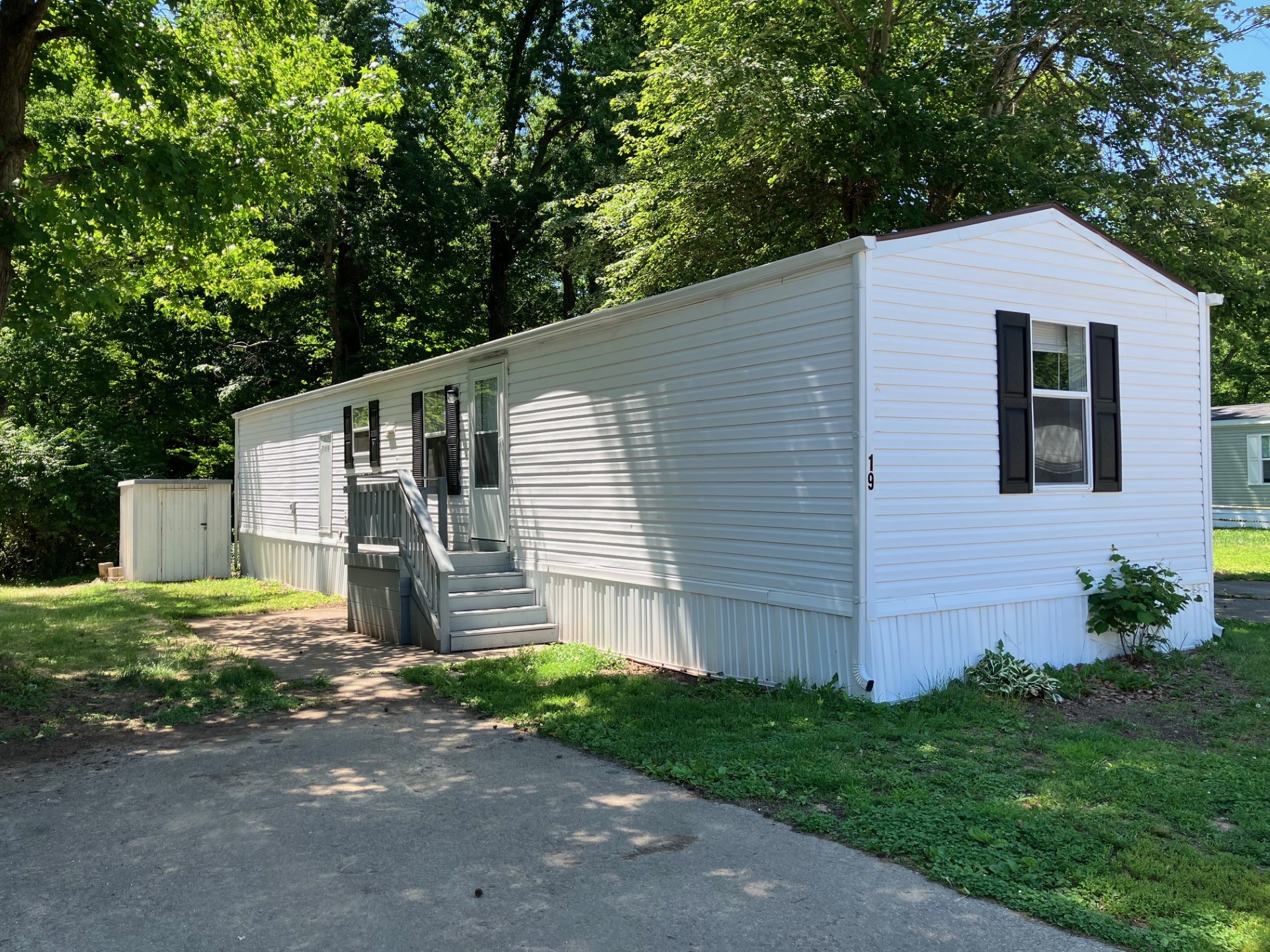 A photo of the home
