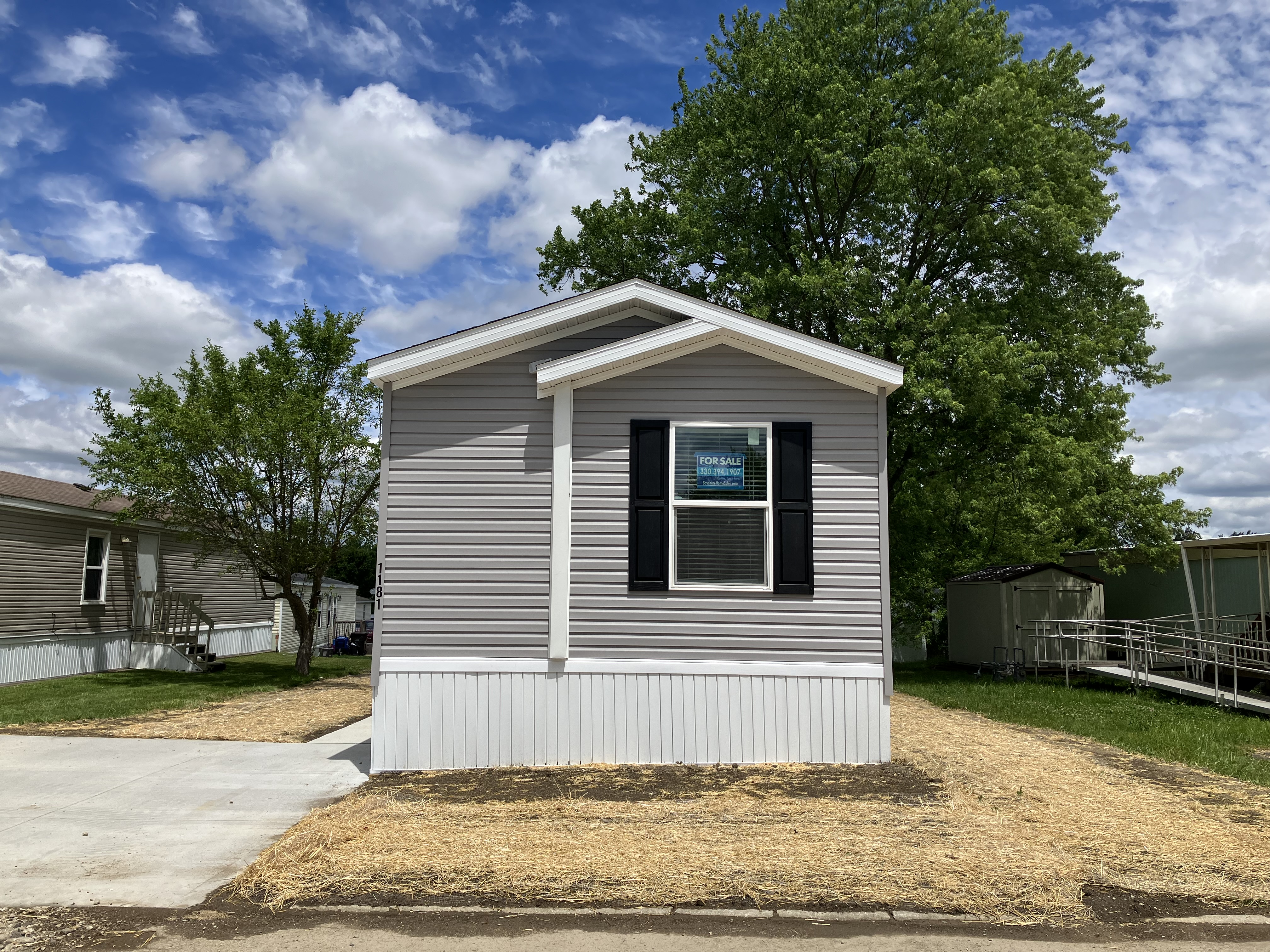 A photo of the home