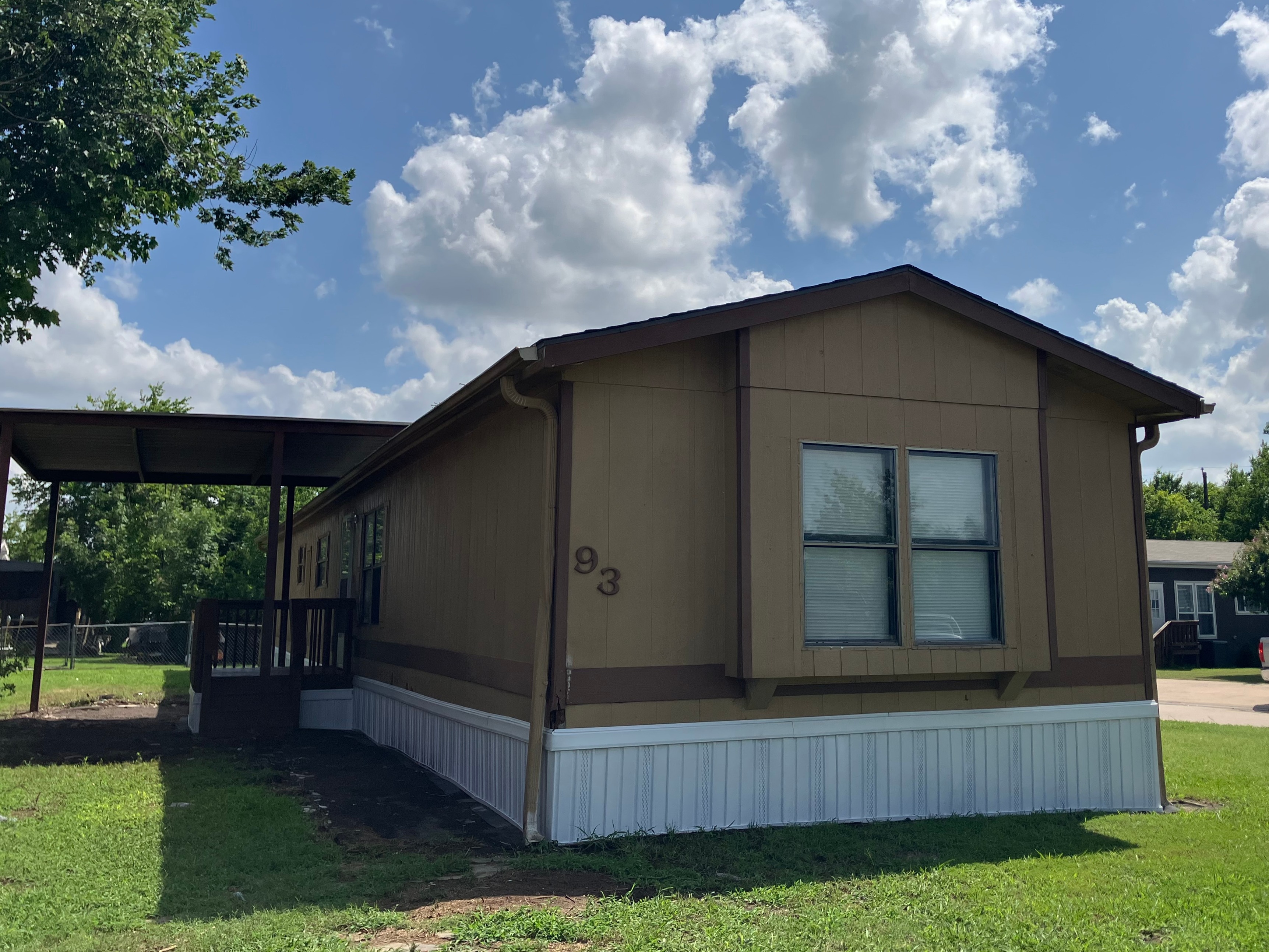 A photo of the home