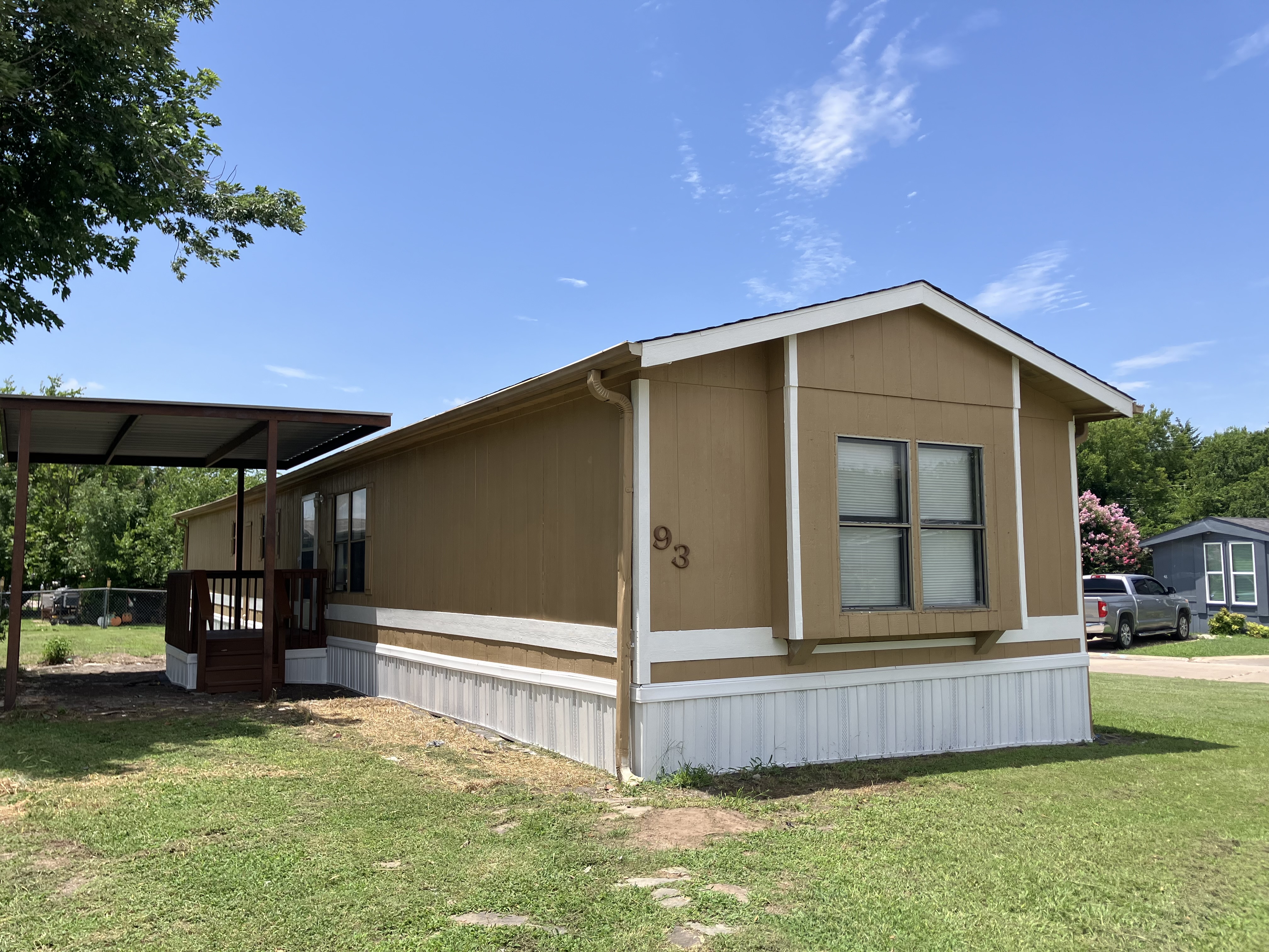 A photo of the home