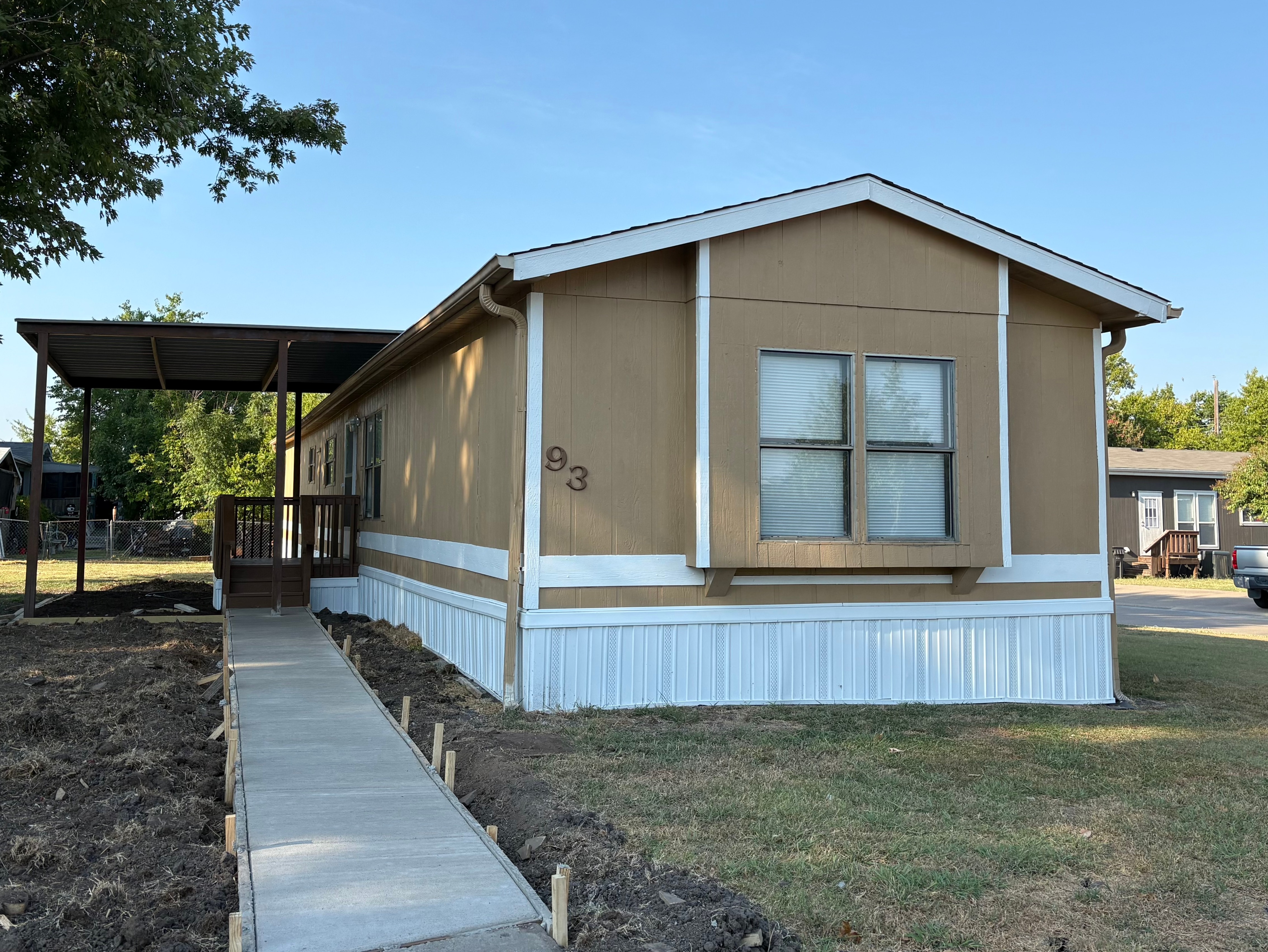 A photo of the home