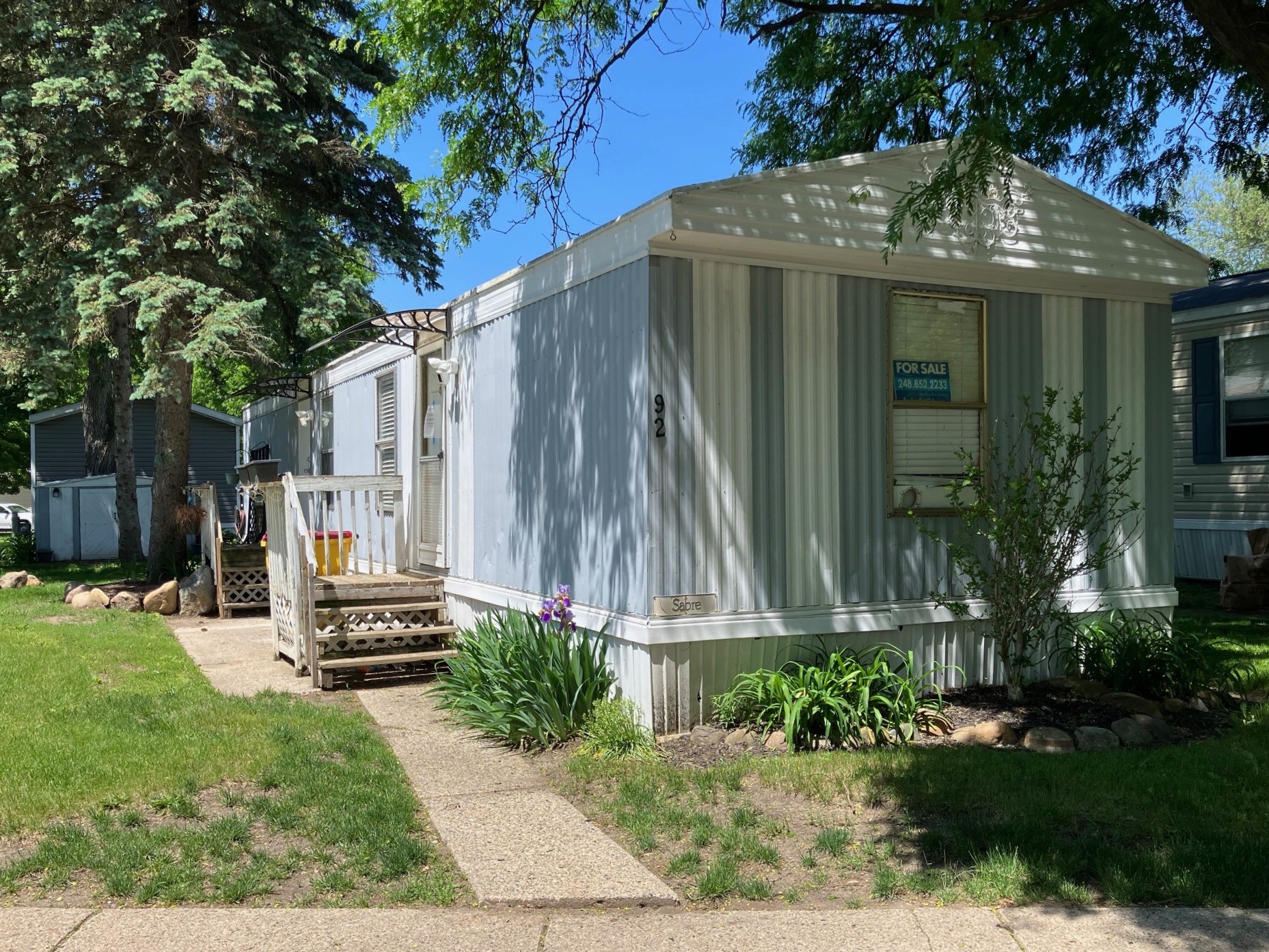 A photo of the home