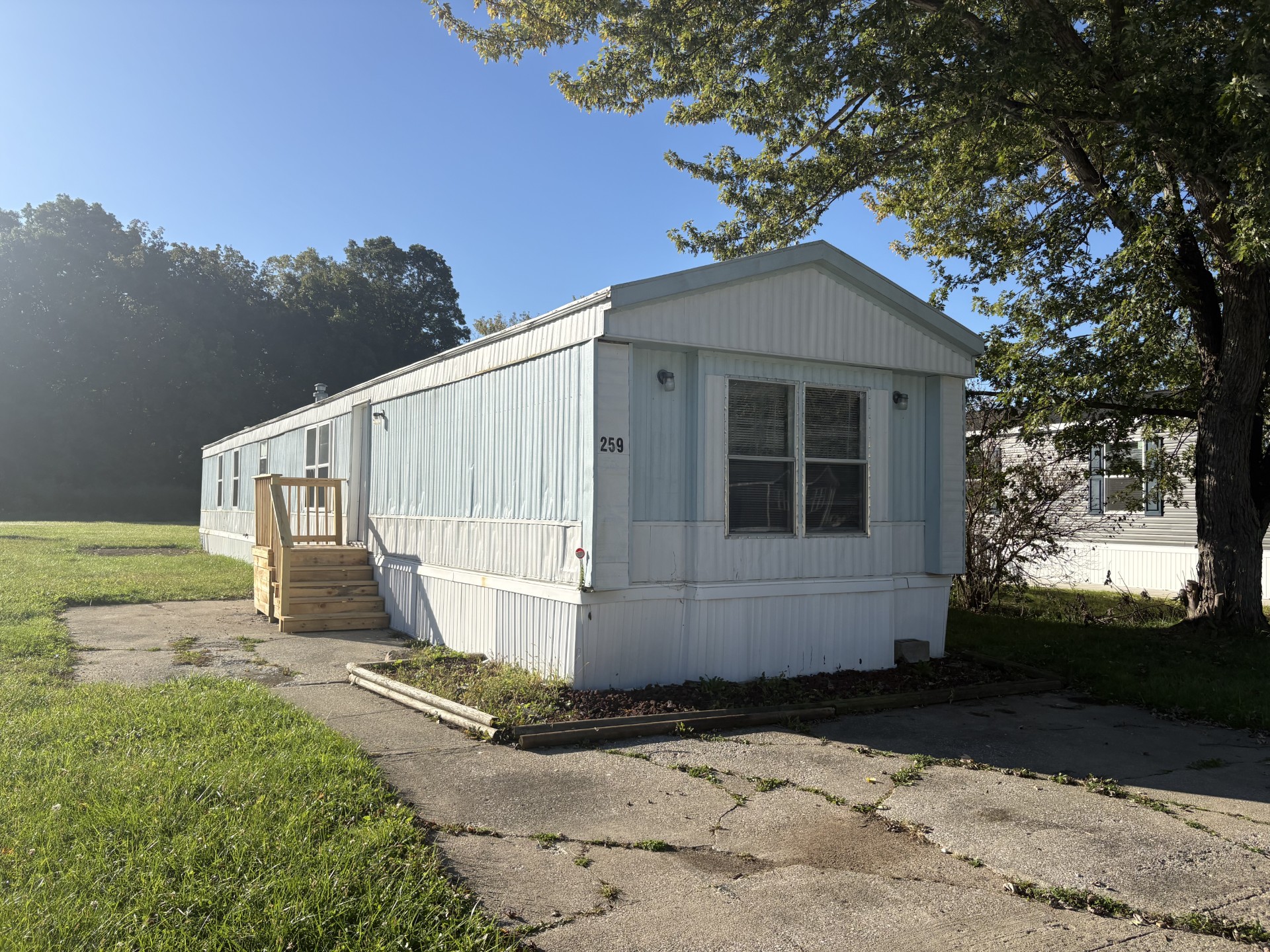 A photo of the home