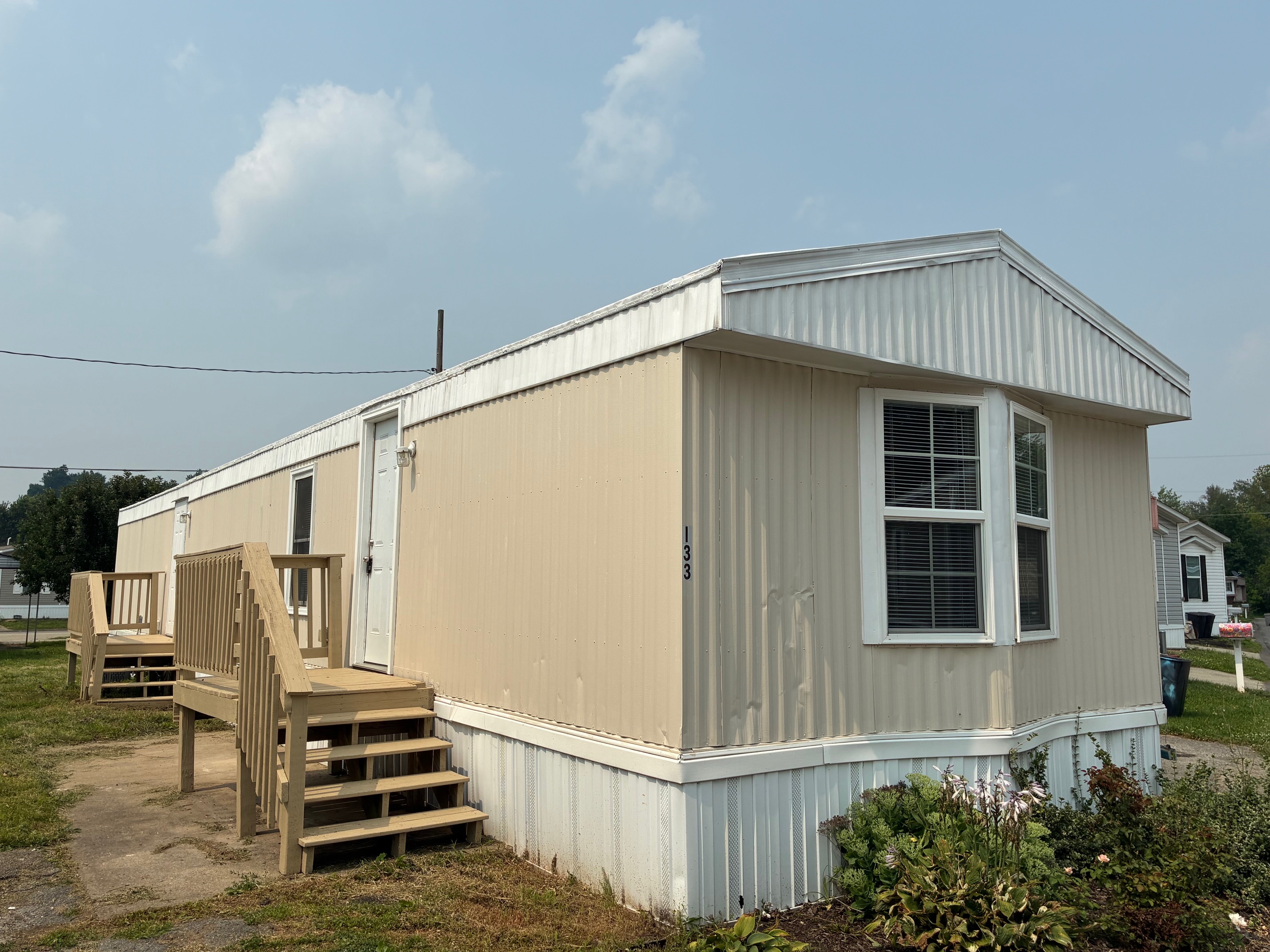 A photo of the home