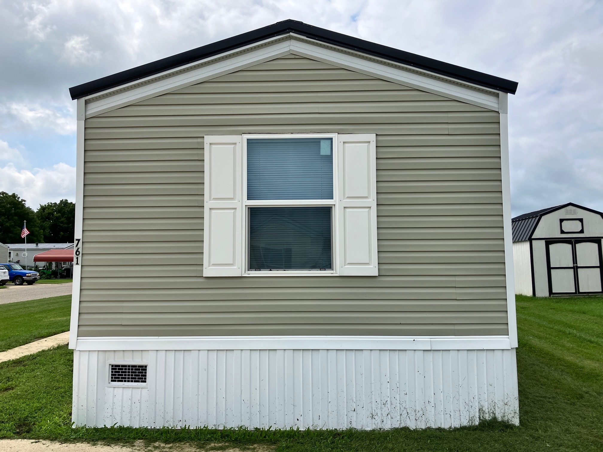 A photo of the home
