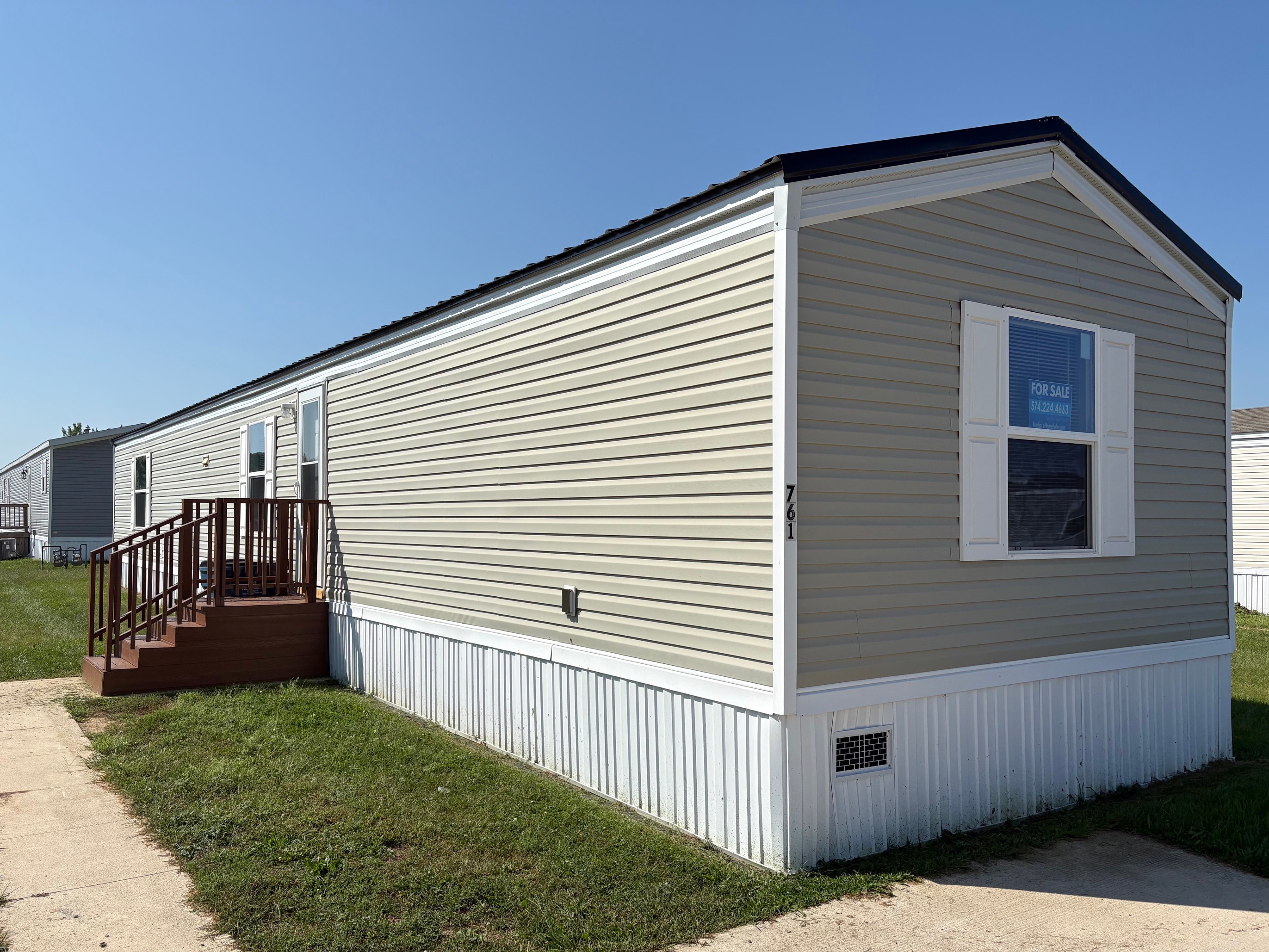 A photo of the home