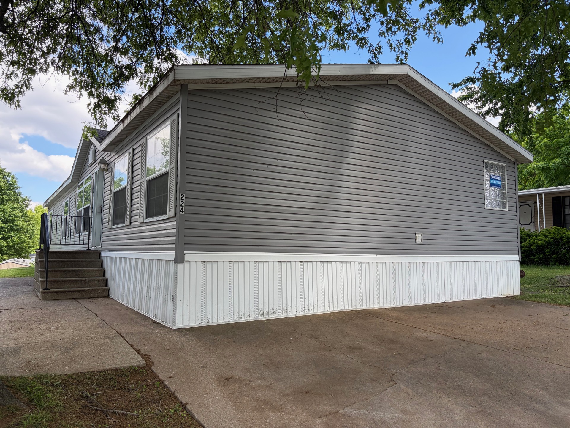 A photo of the home
