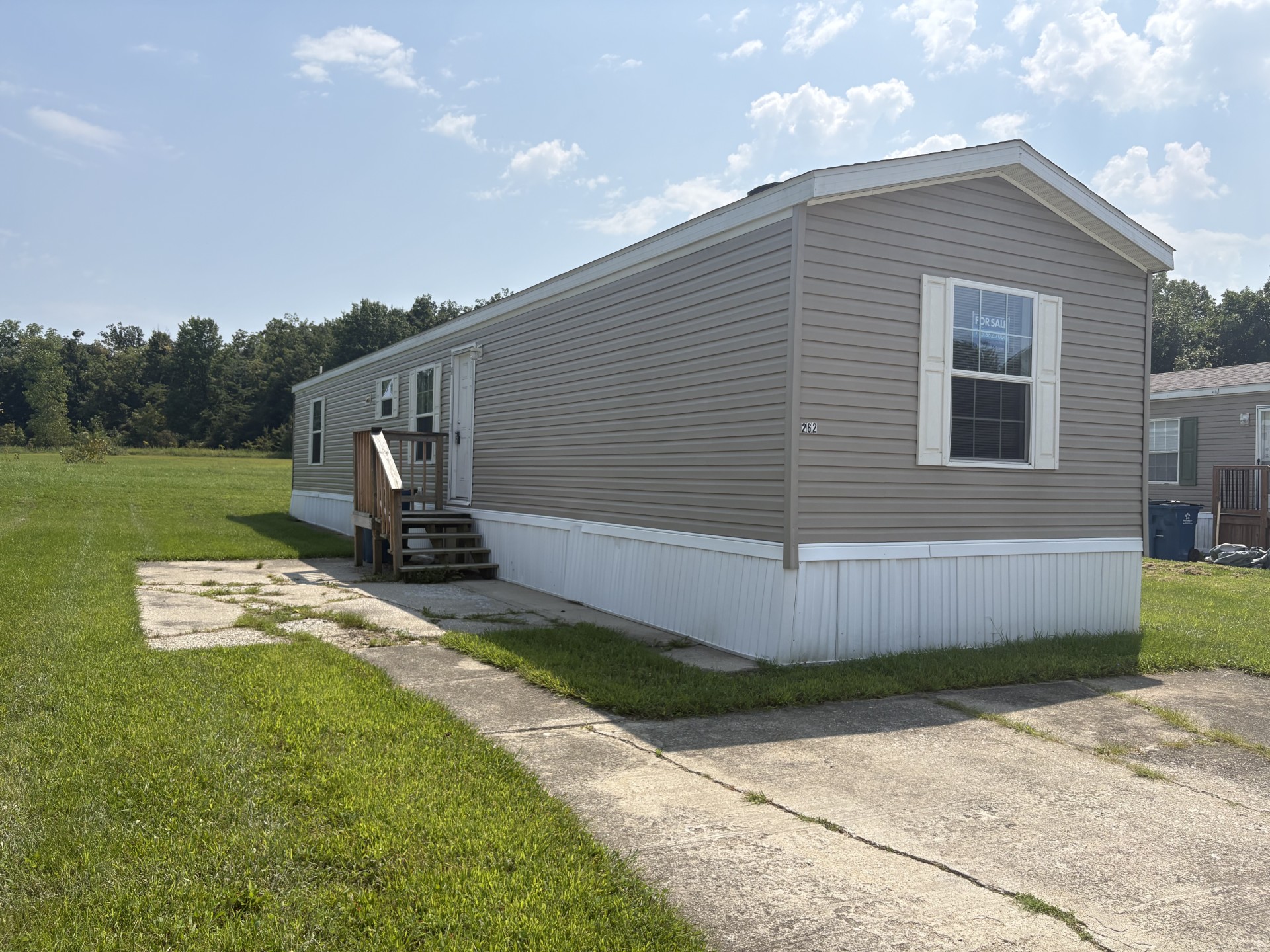 A photo of the home