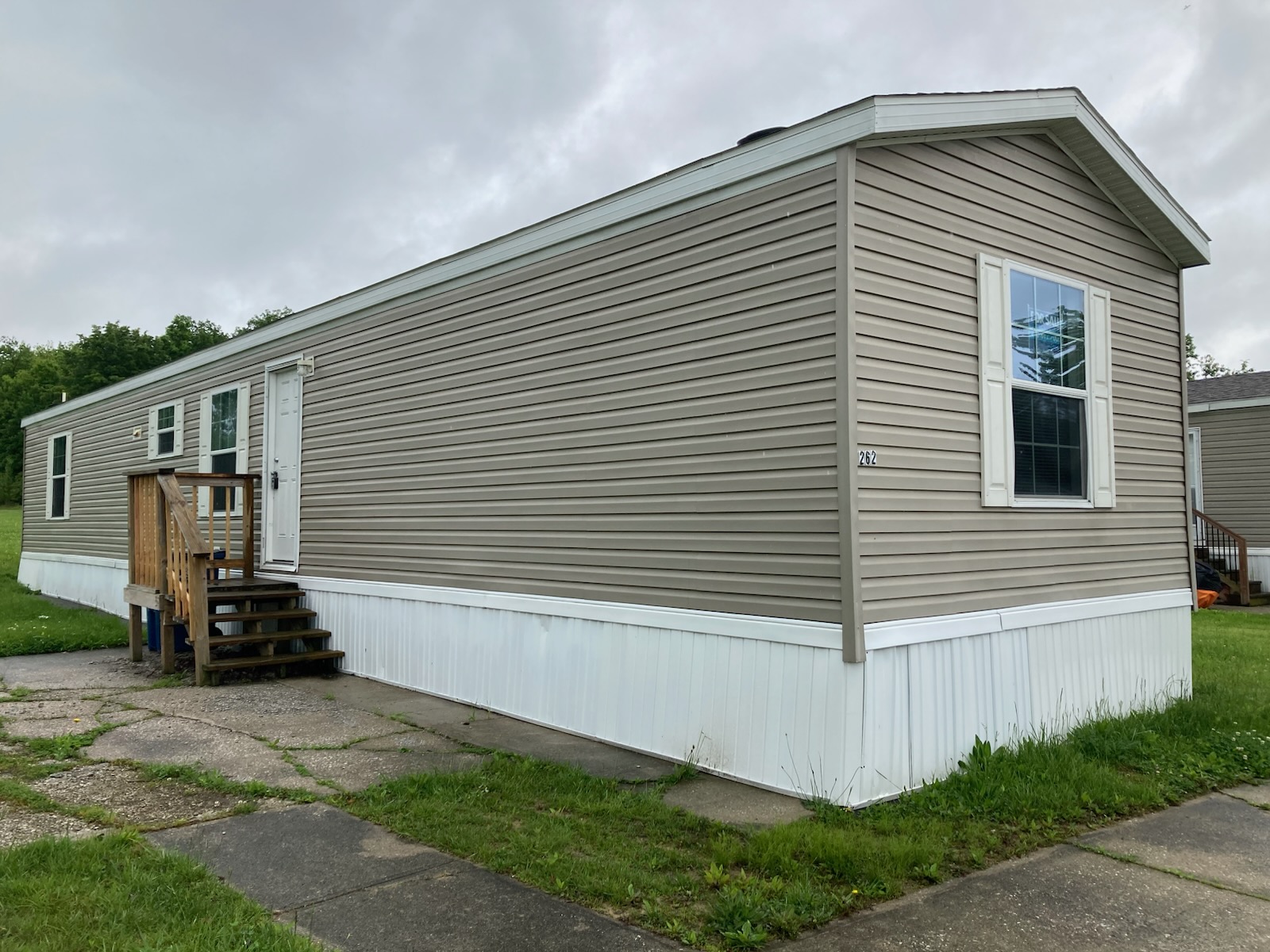 A photo of the home