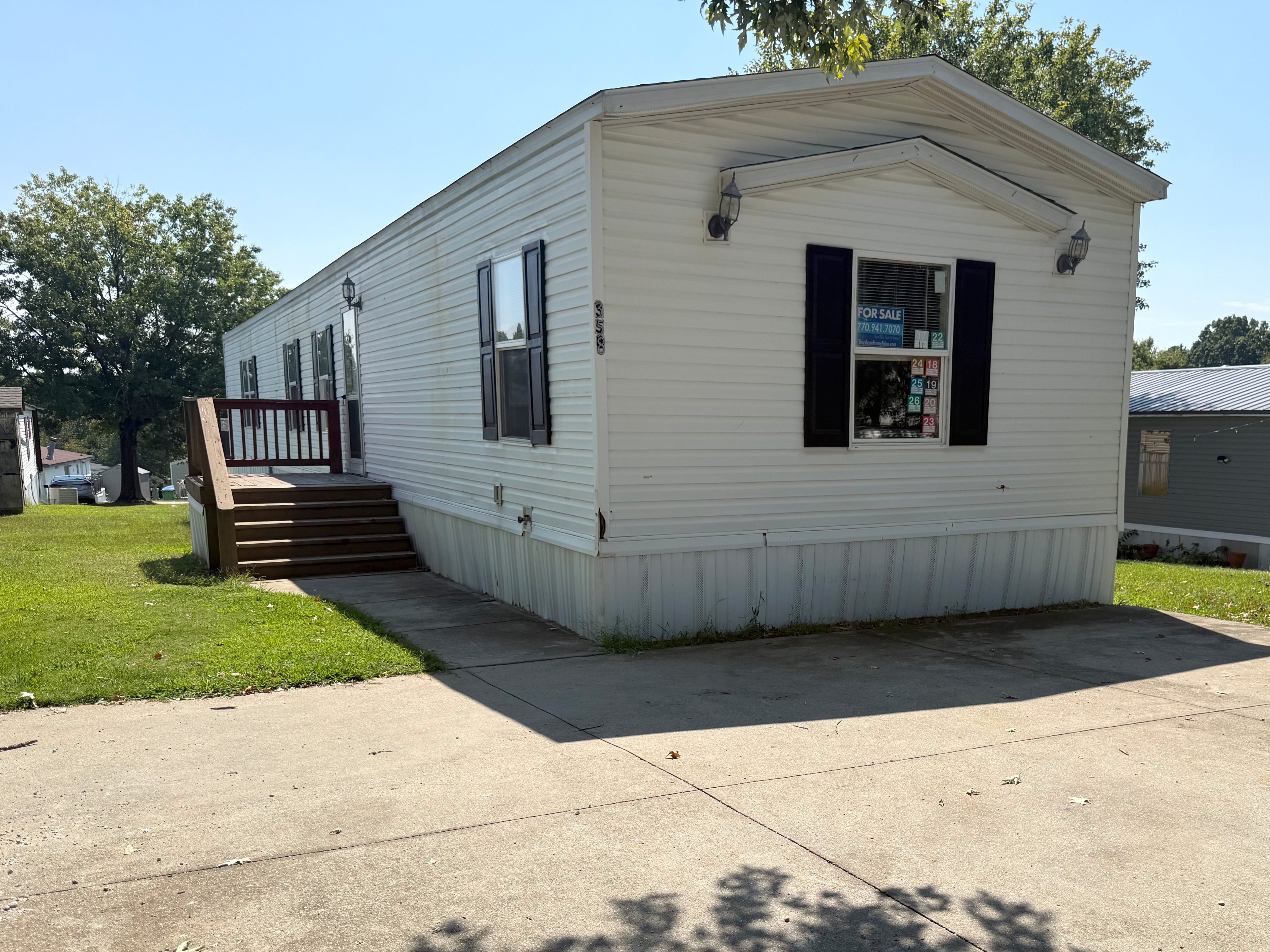 A photo of the home