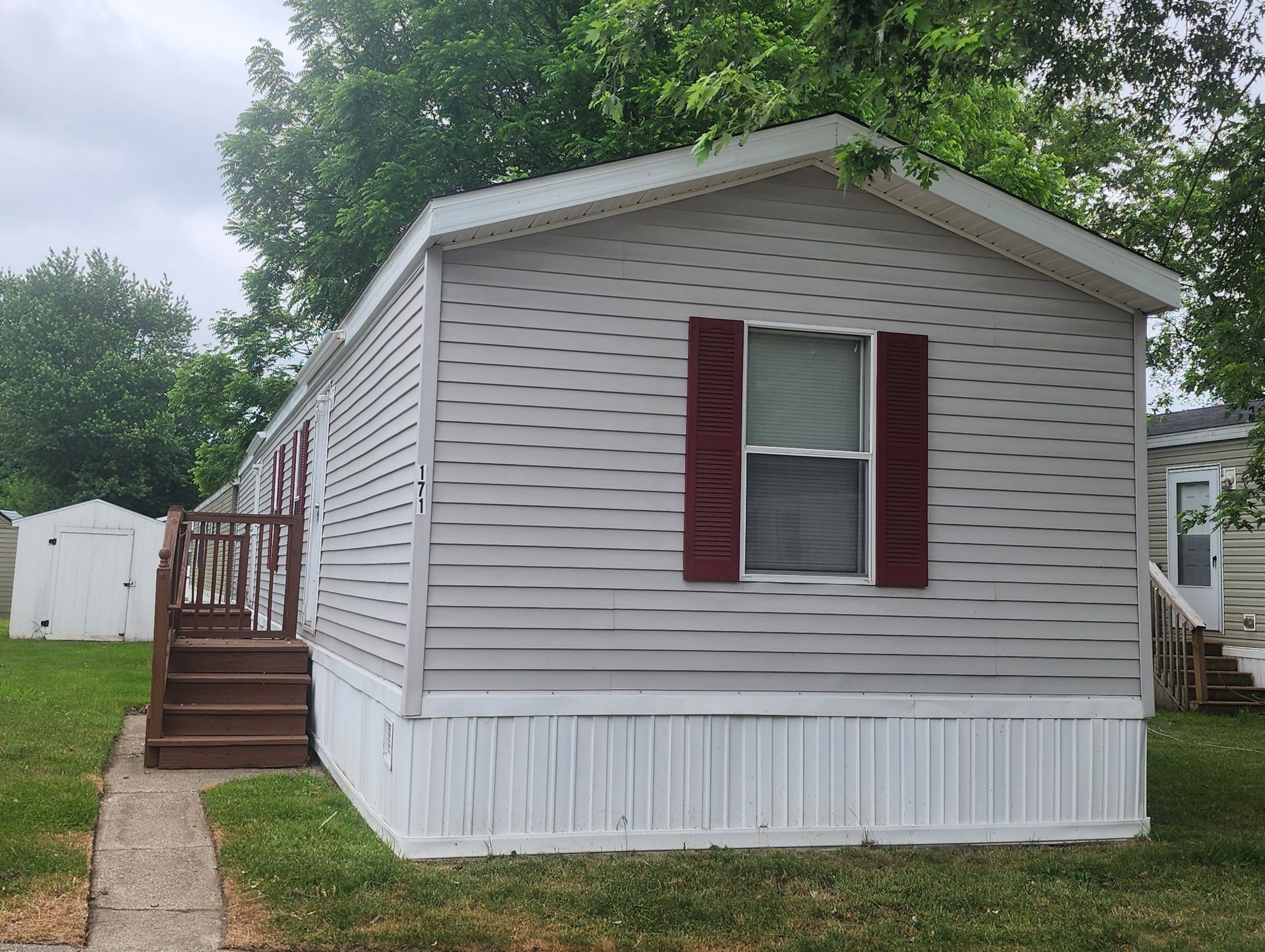 A photo of the home