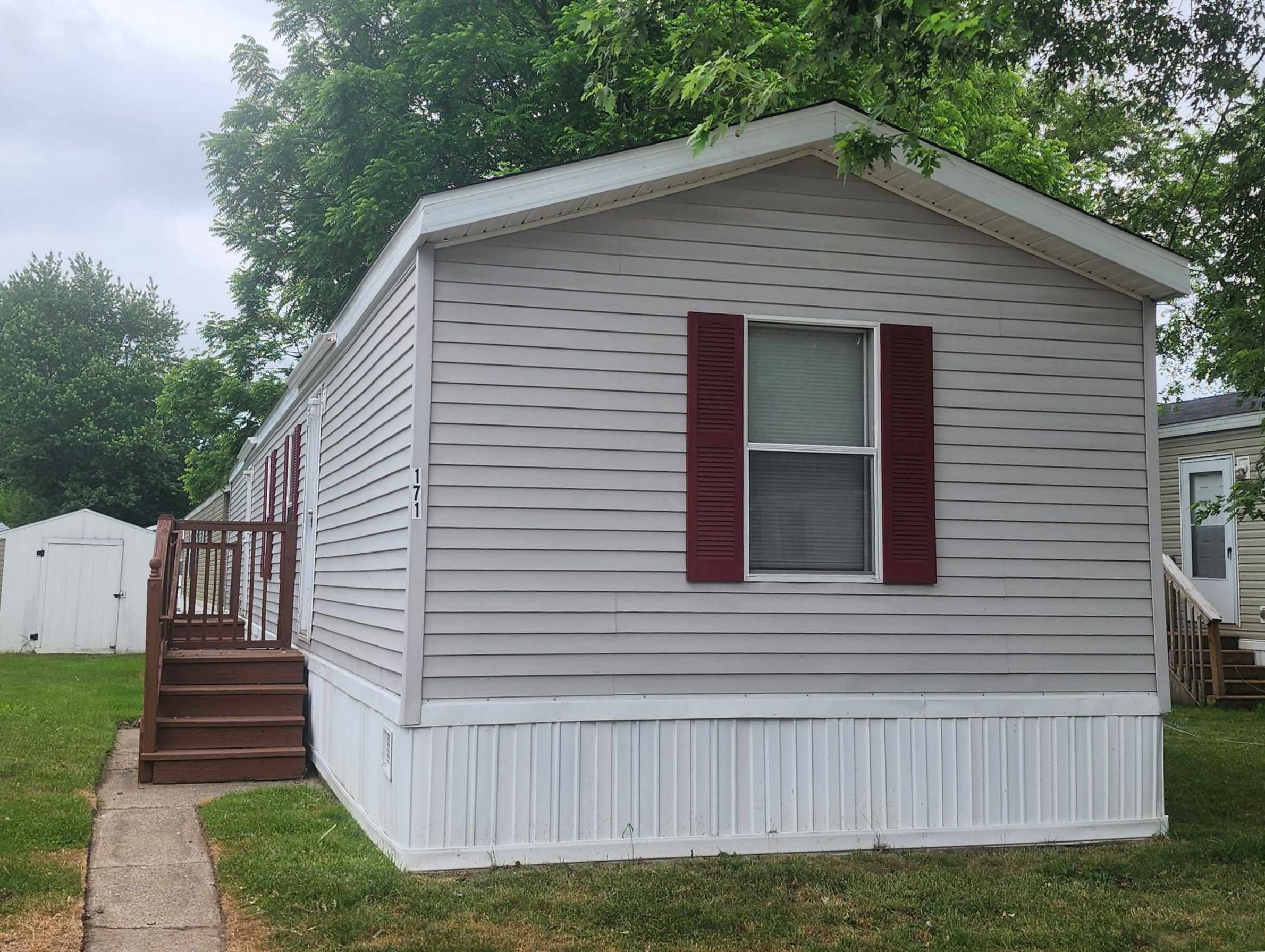 A photo of the home
