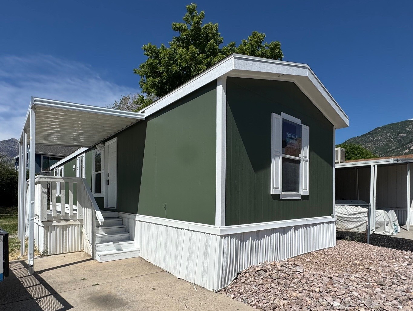 A photo of the home
