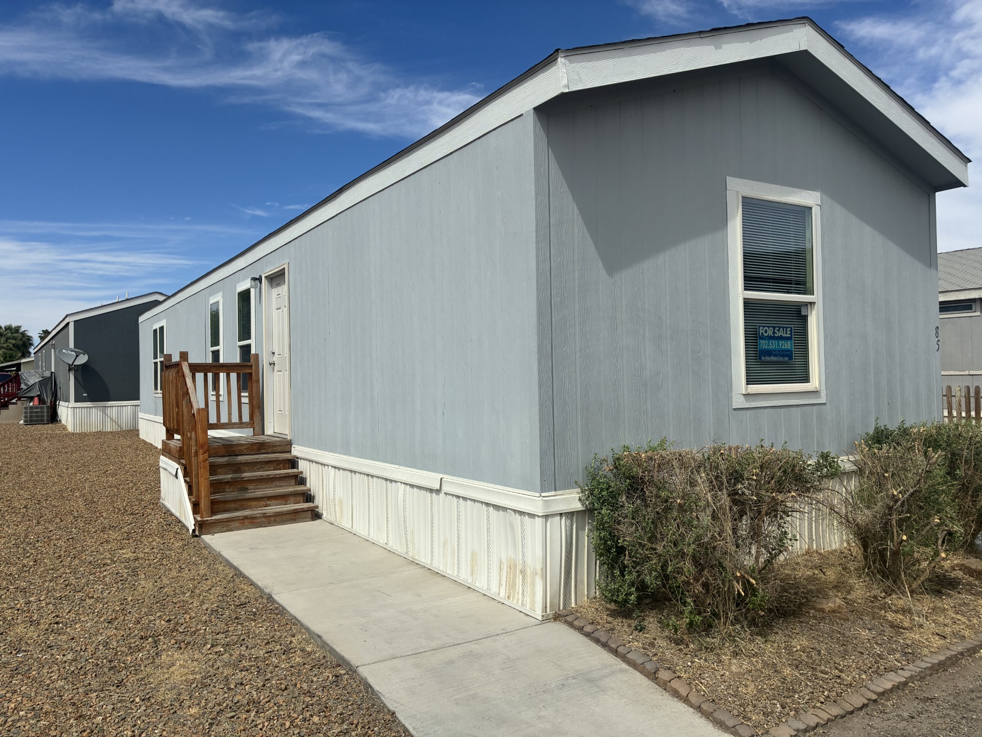 A photo of the home