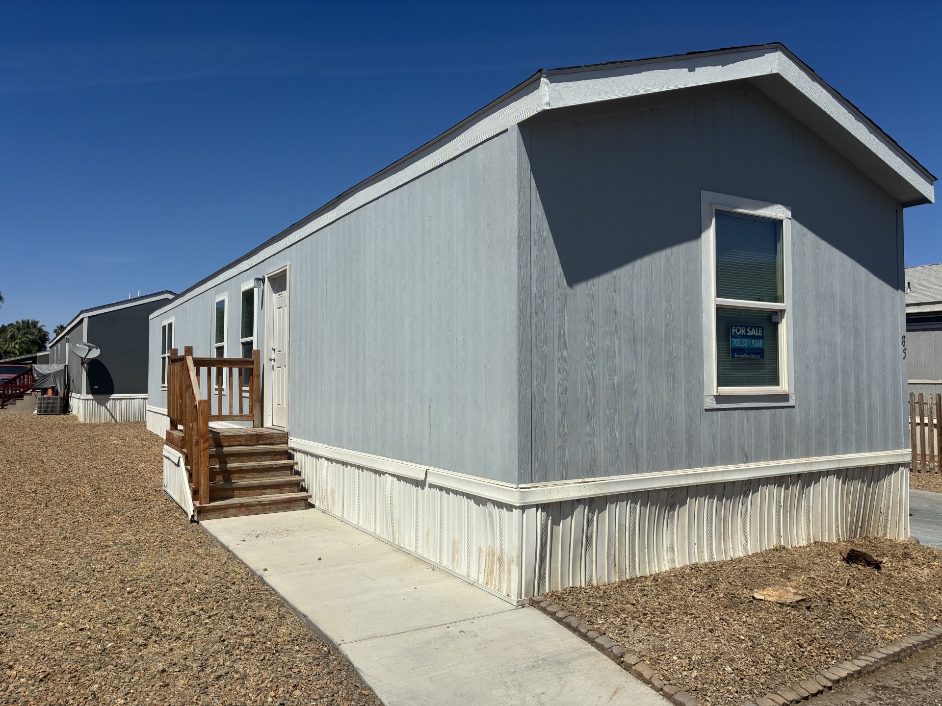A photo of the home