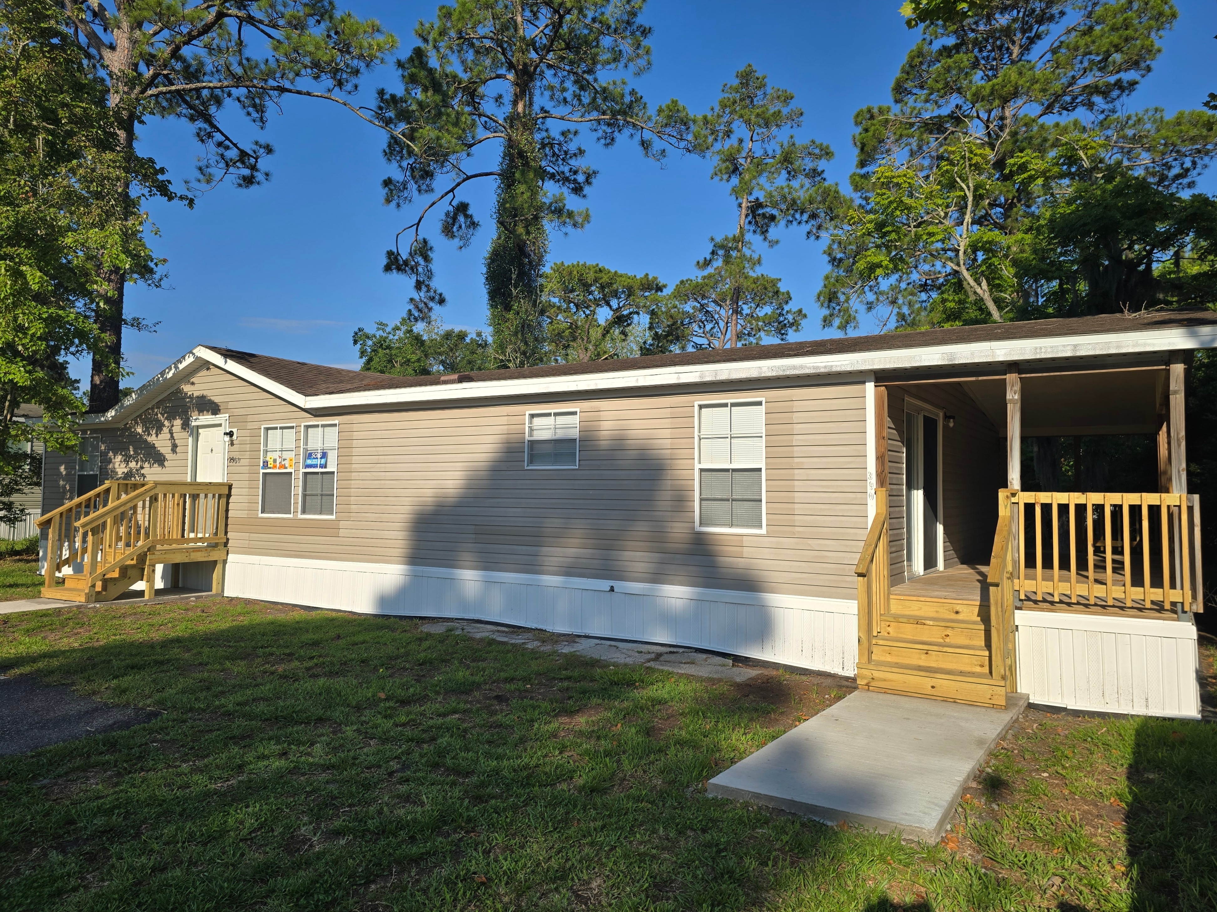 A photo of the home