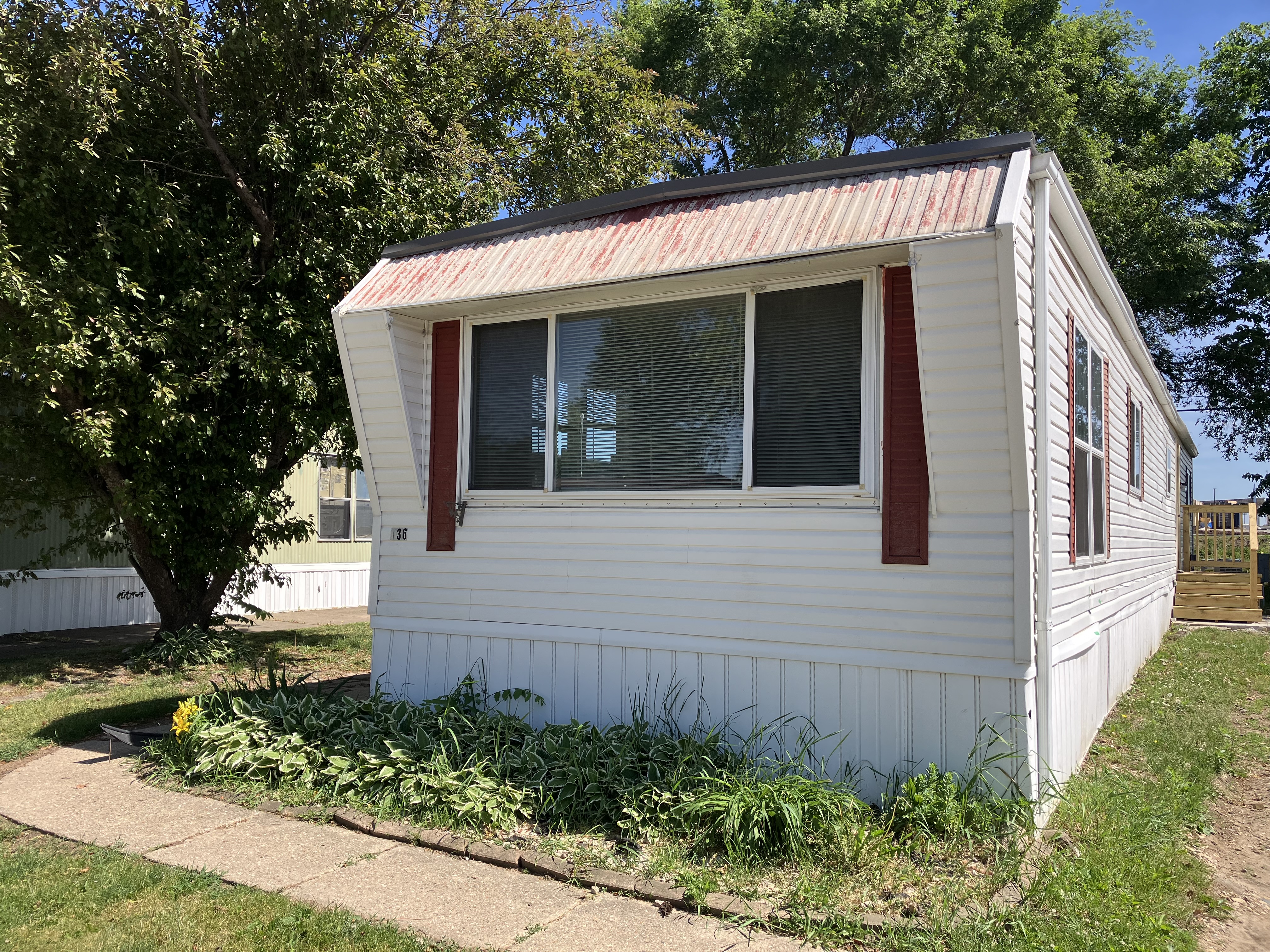 A photo of the home