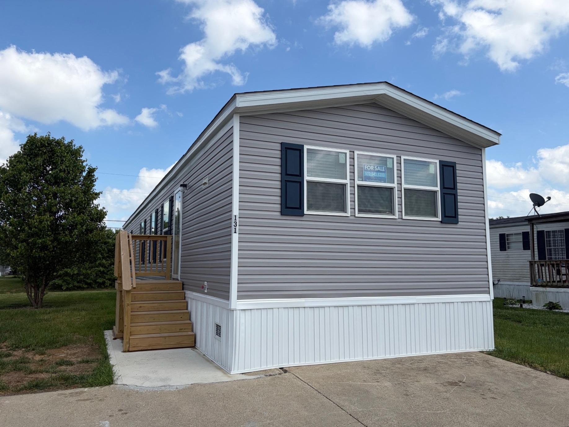 A photo of the home