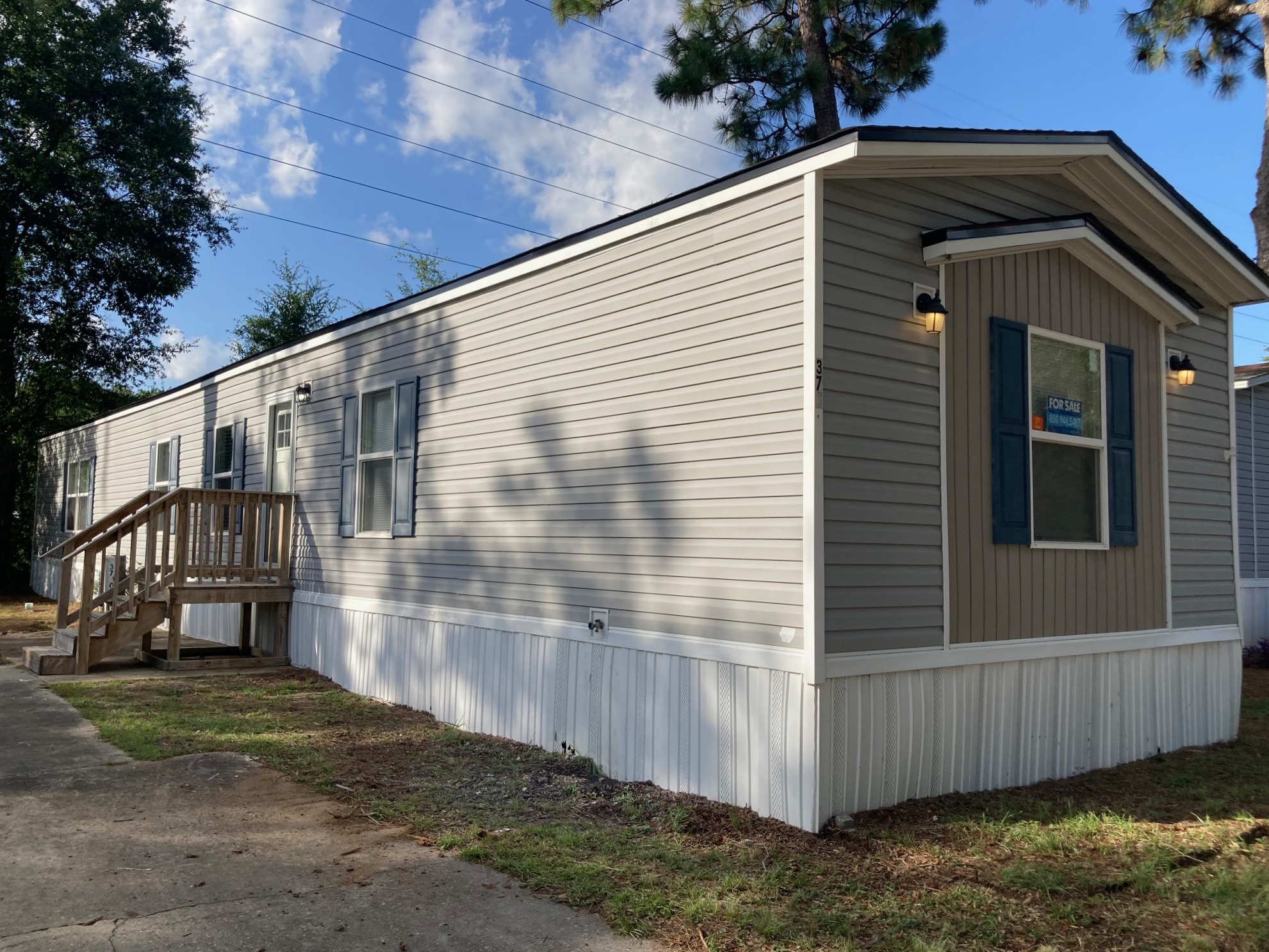 A photo of the home