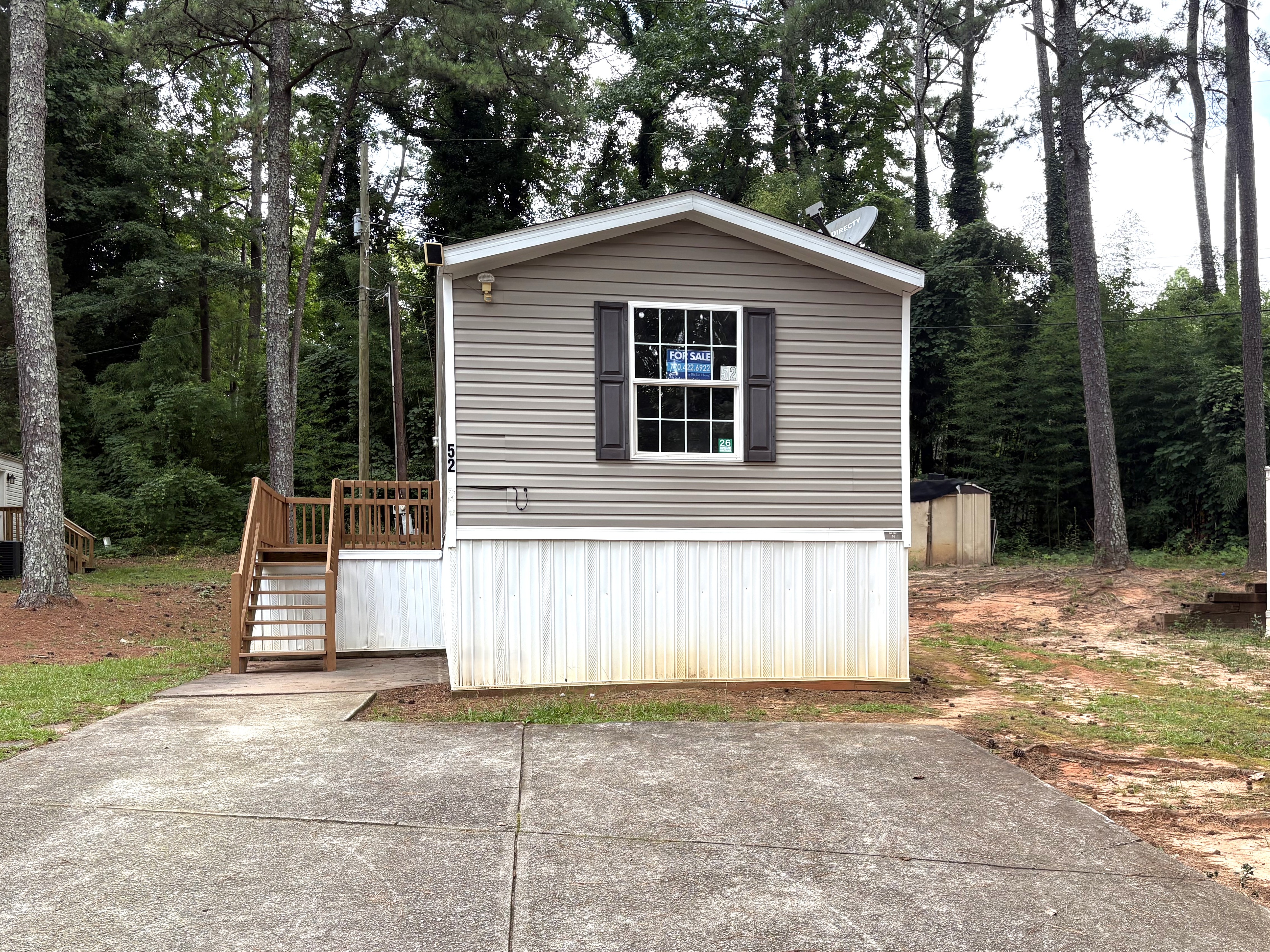 A photo of the home