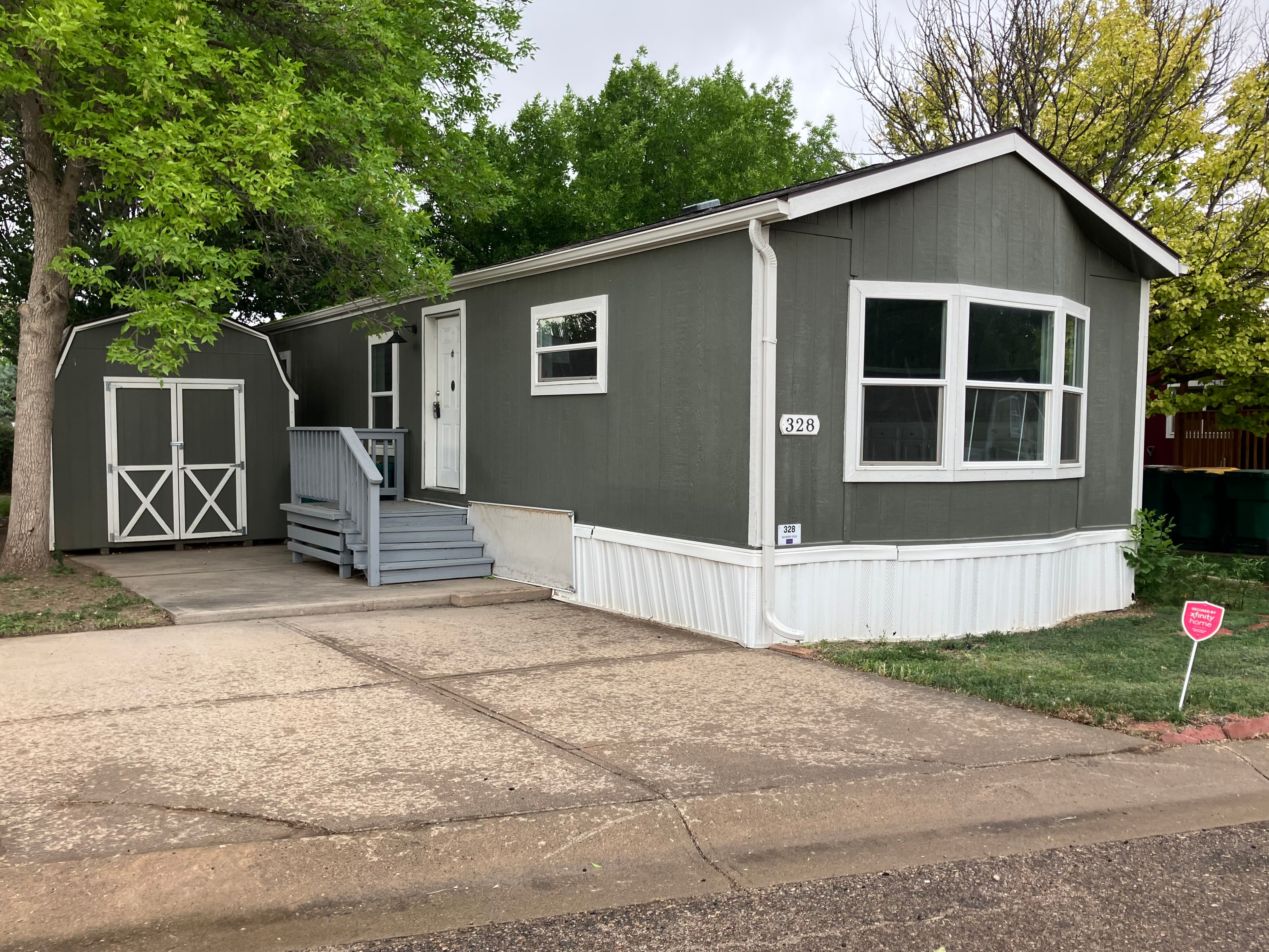 A photo of the home